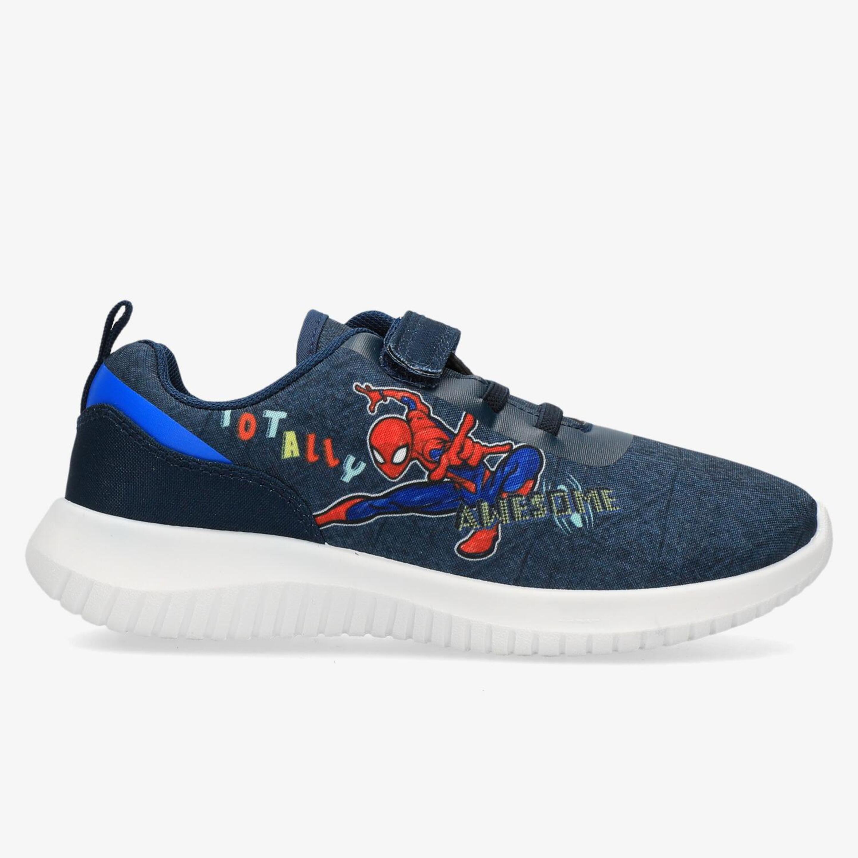 Zapatillas Spiderman - azul - Zapatillas Velcro Niño
