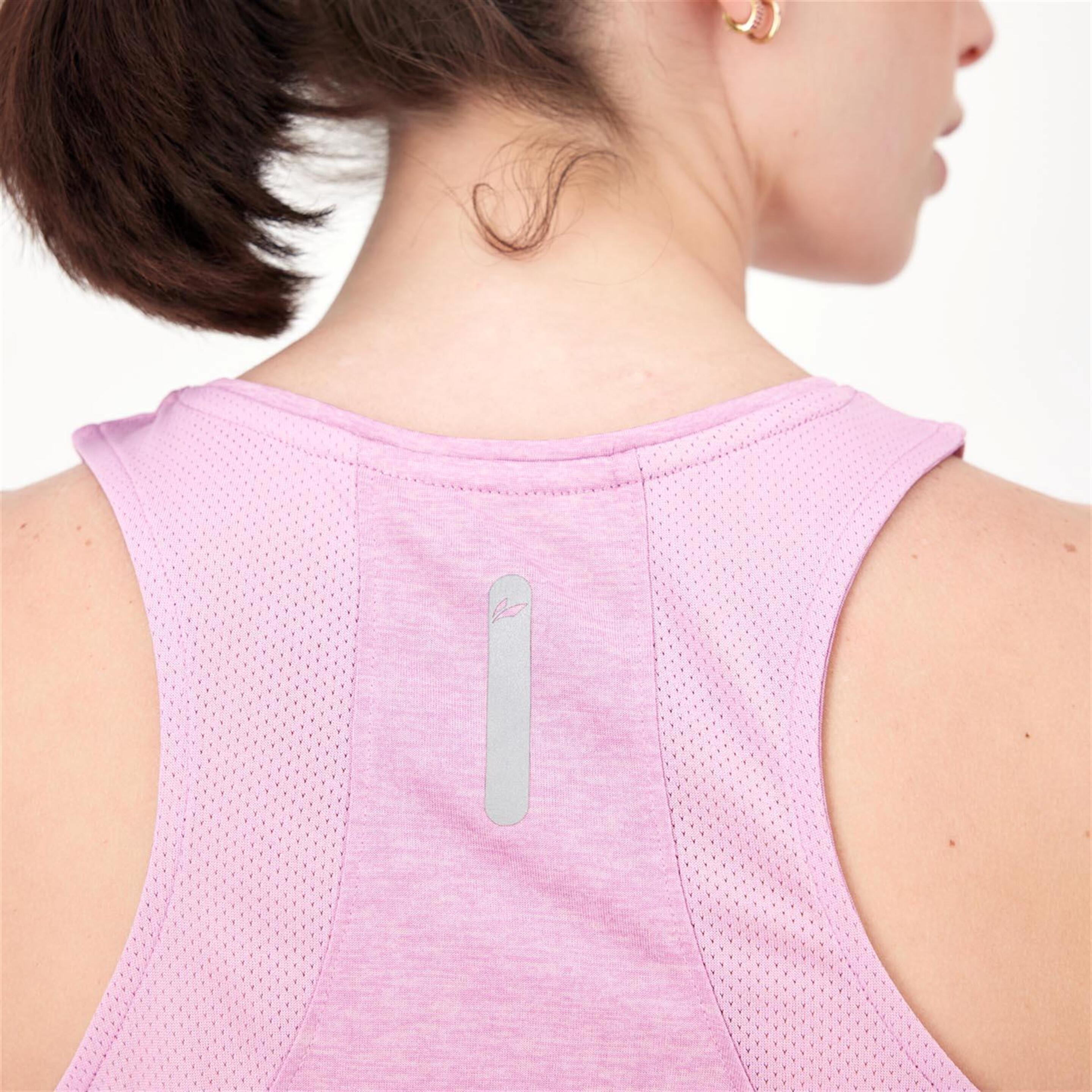 Ipso Combi - Rosa - Camiseta Running Mujer