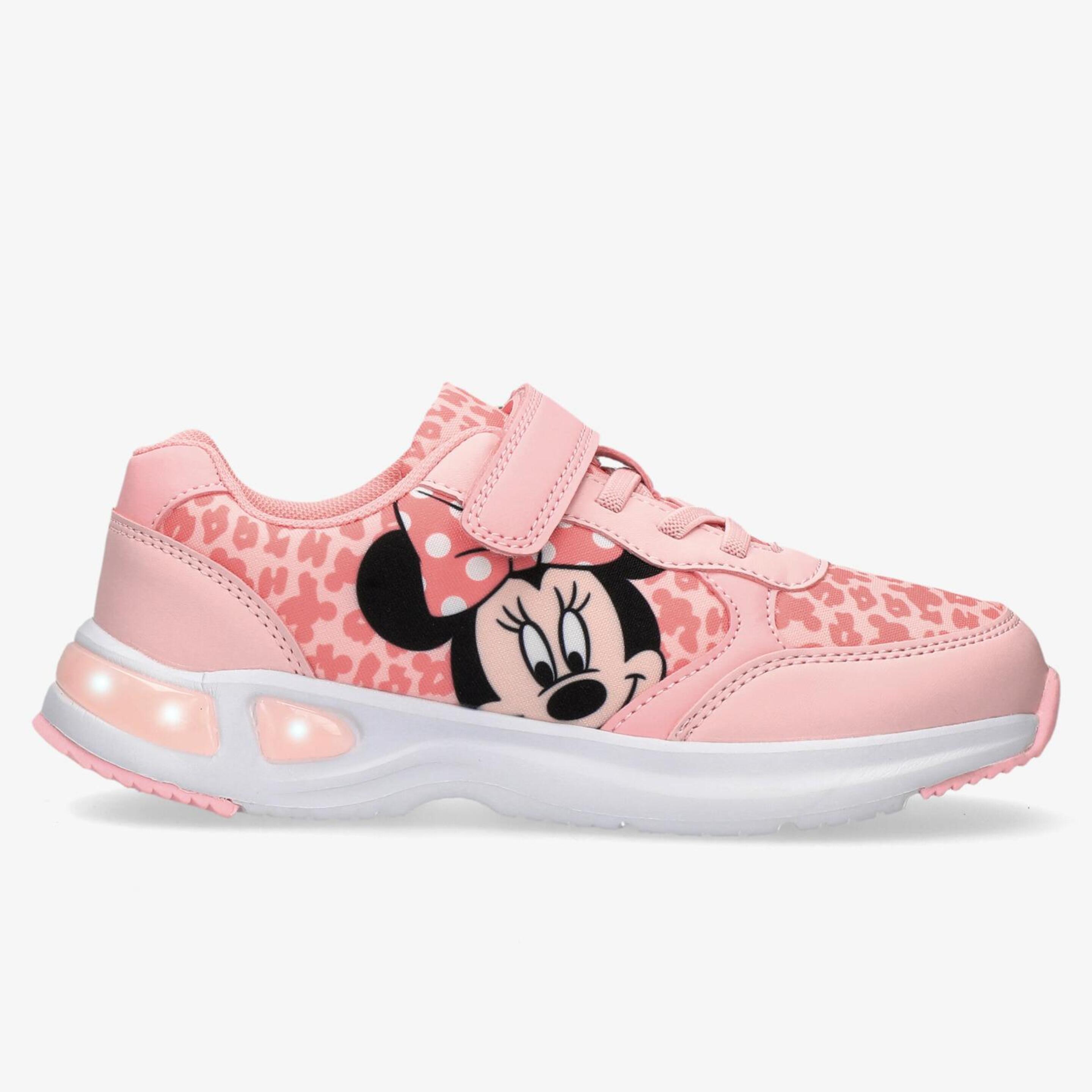 Zapatillas Minnie - rosa - Zapatillas Luces Niña Disney