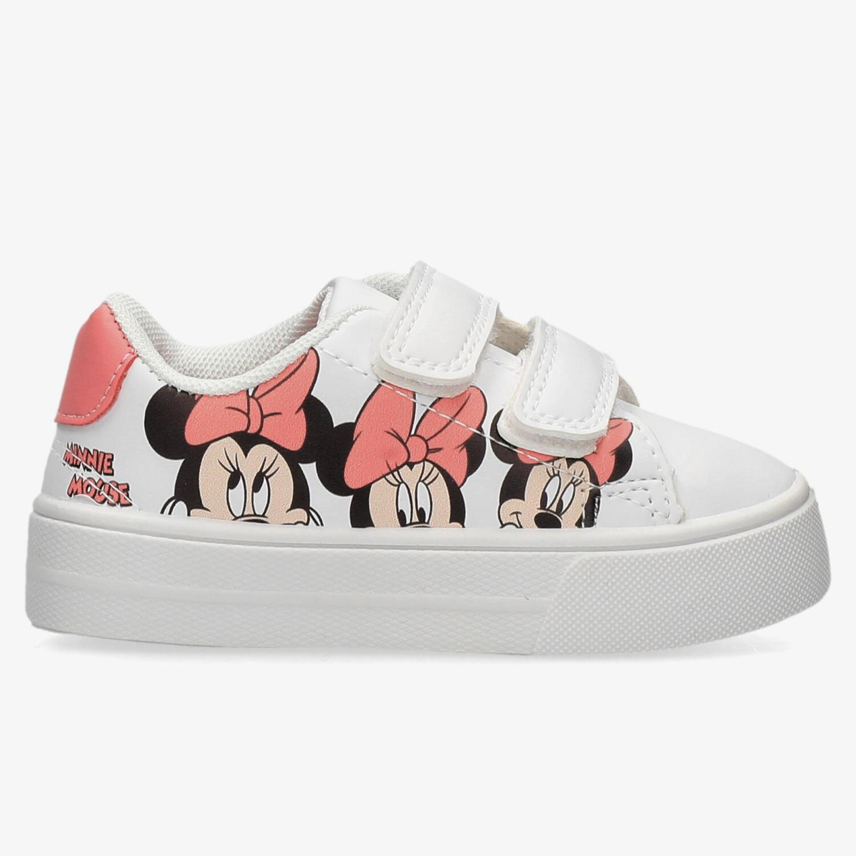 Sapatilhas Minnie - blanco - Sapatilhas Velcro Menina Disney