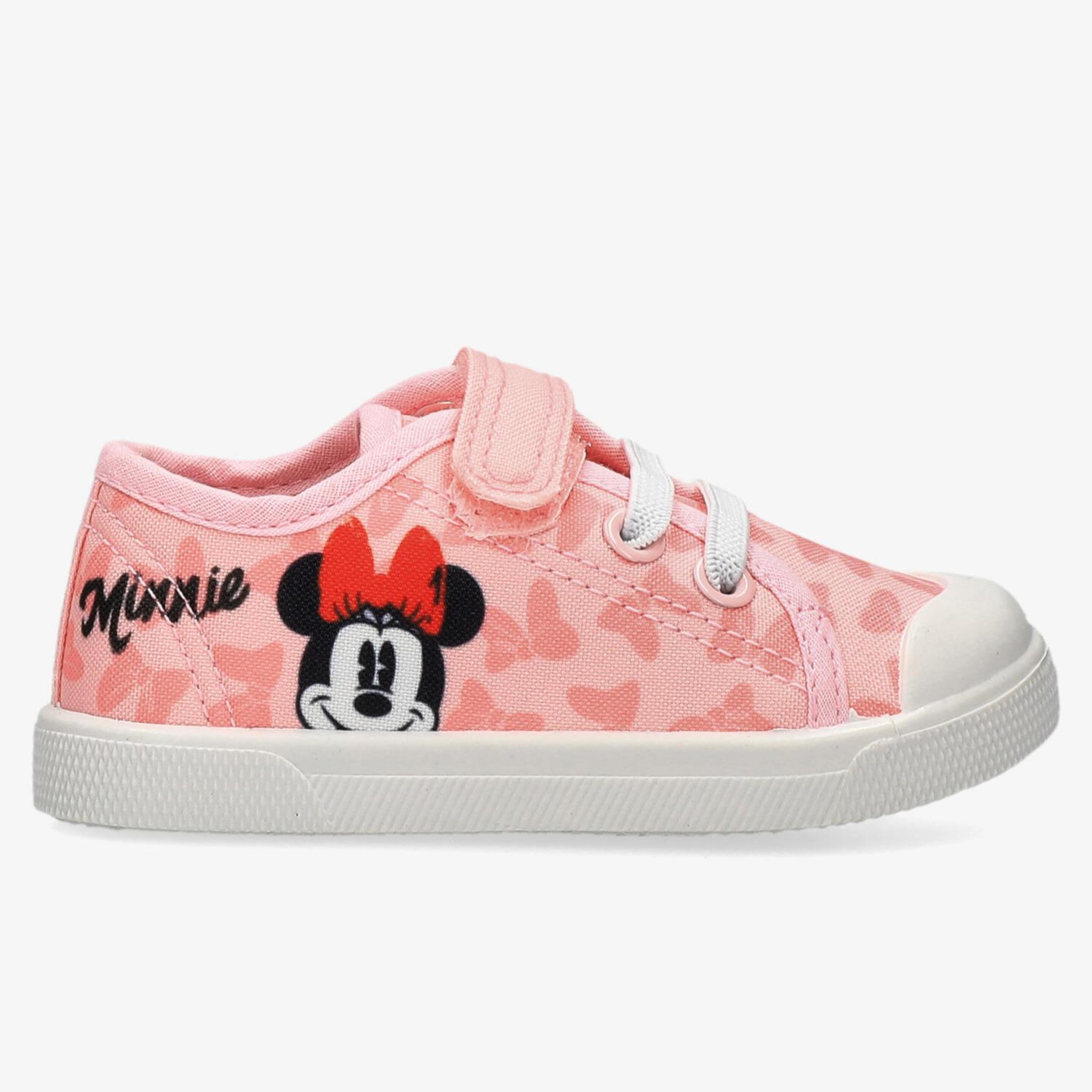 Sapatilhas Minnie - rosa - Sapatilhas Velcro Menina Disney