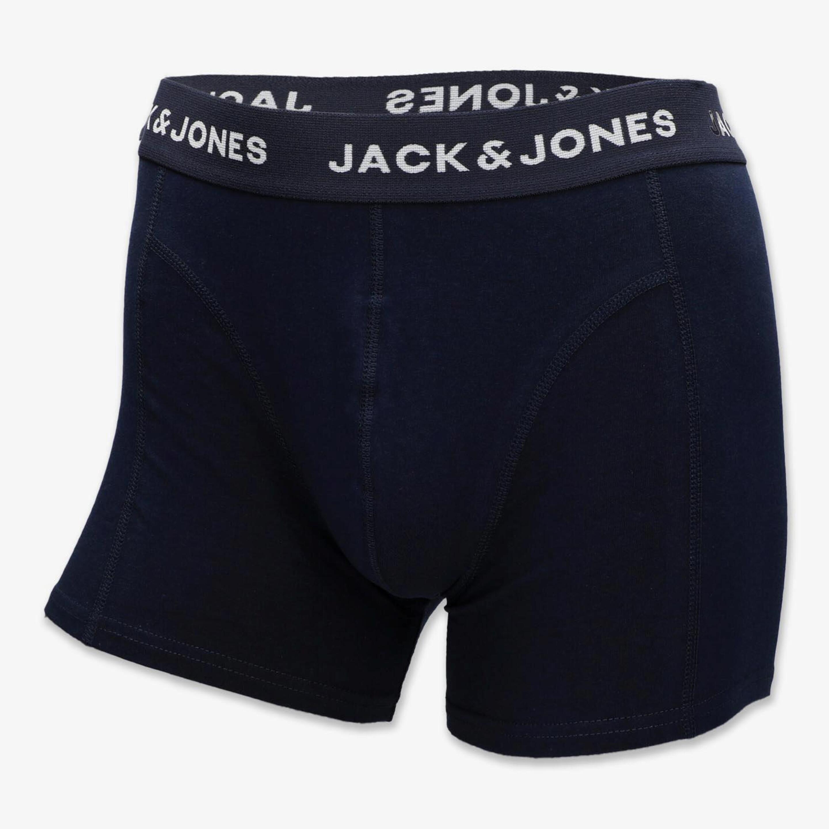 Jack & Jones Jaclouis - Blanco - Calzoncillos Bóxer  | Sprinter