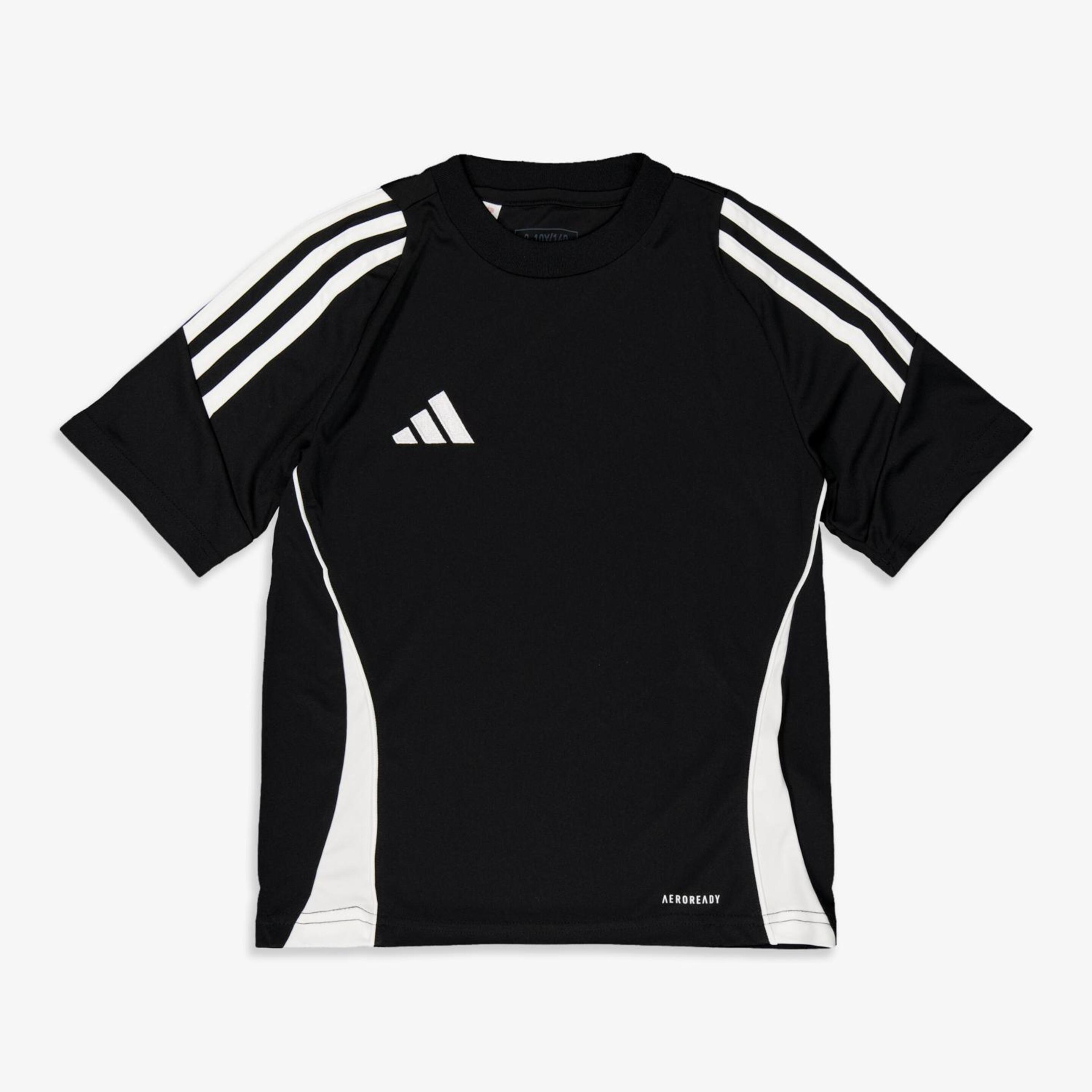 adidas Tiro 24 - Negro - Camiseta Fútbol Niño  | Sprinter
