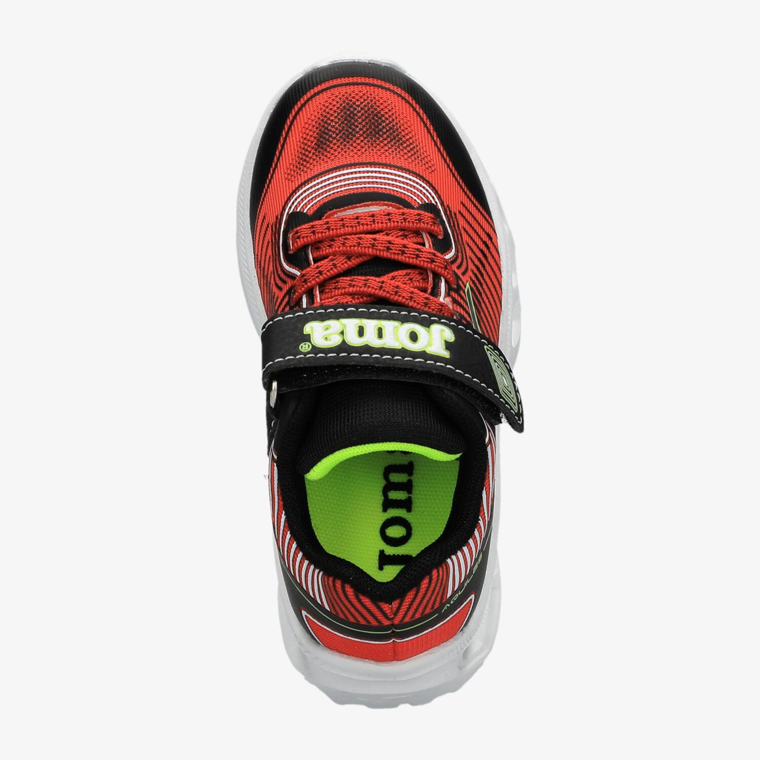 Joma Aquiles - Rojo - Zapatillas Velcro Niño  | Sprinter