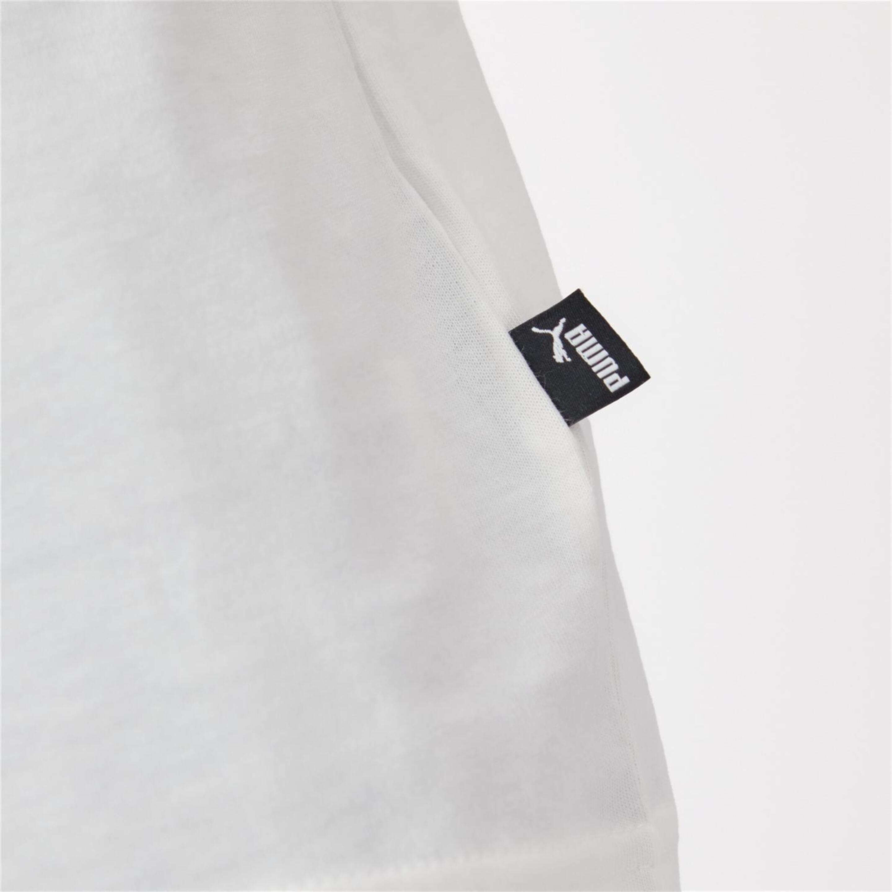 Puma Graphics - Blanco - Camiseta Hombre
