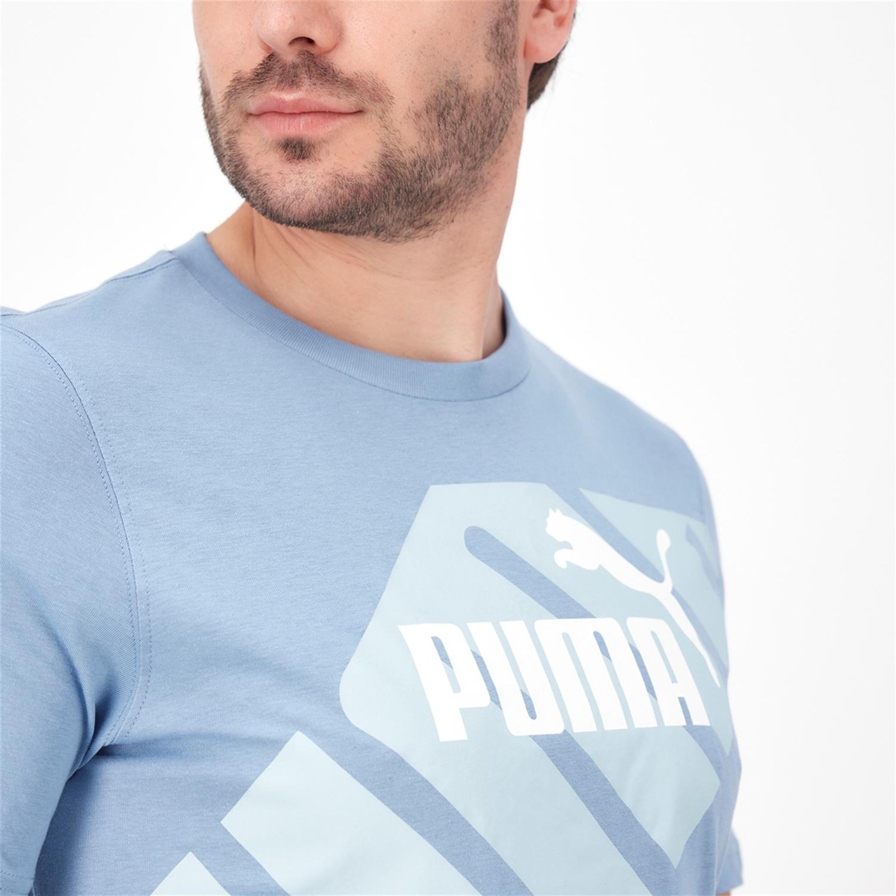 Puma Power - Azul - Camiseta Hombre