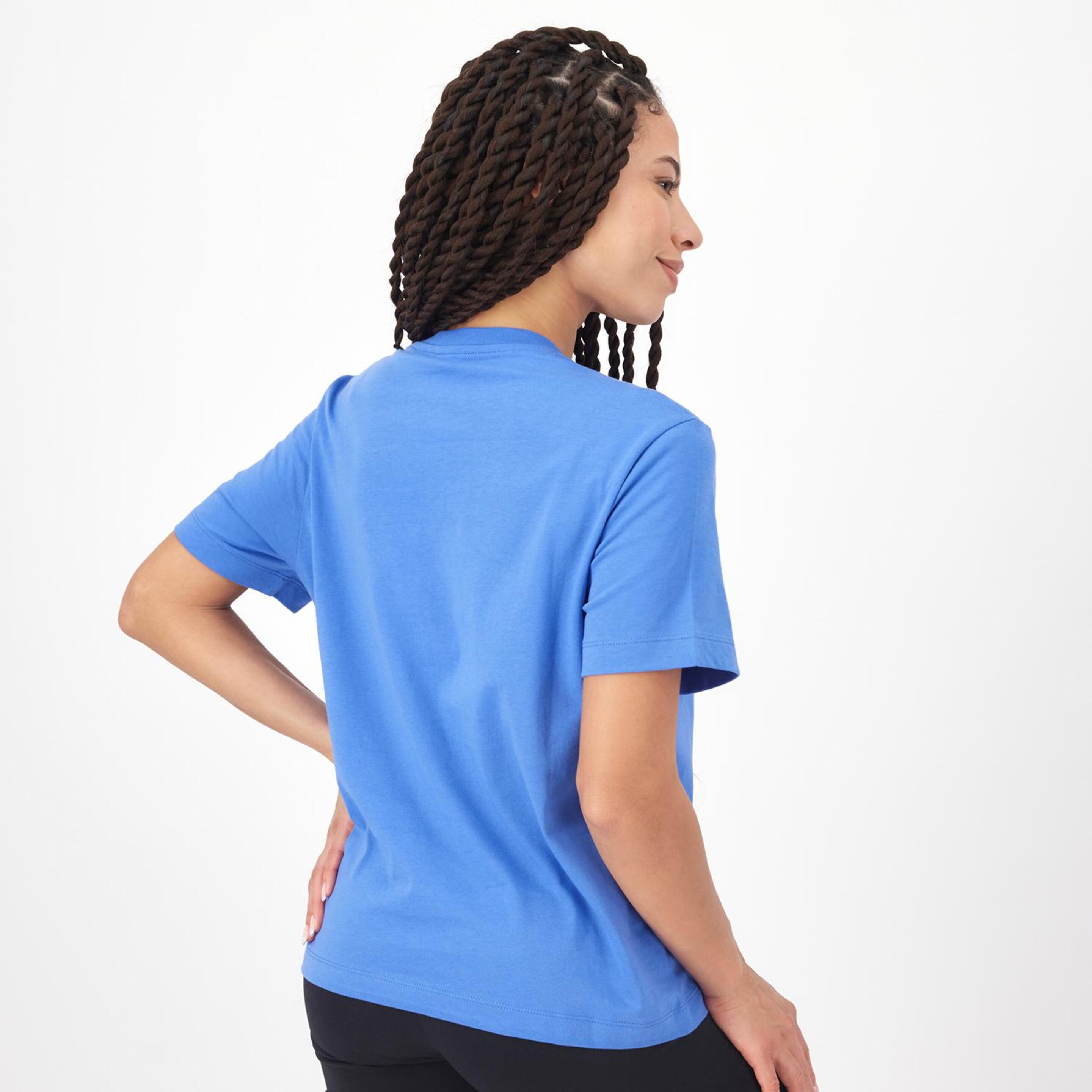 Champion Relaxed - Azul - Camiseta Mujer  | Sprinter