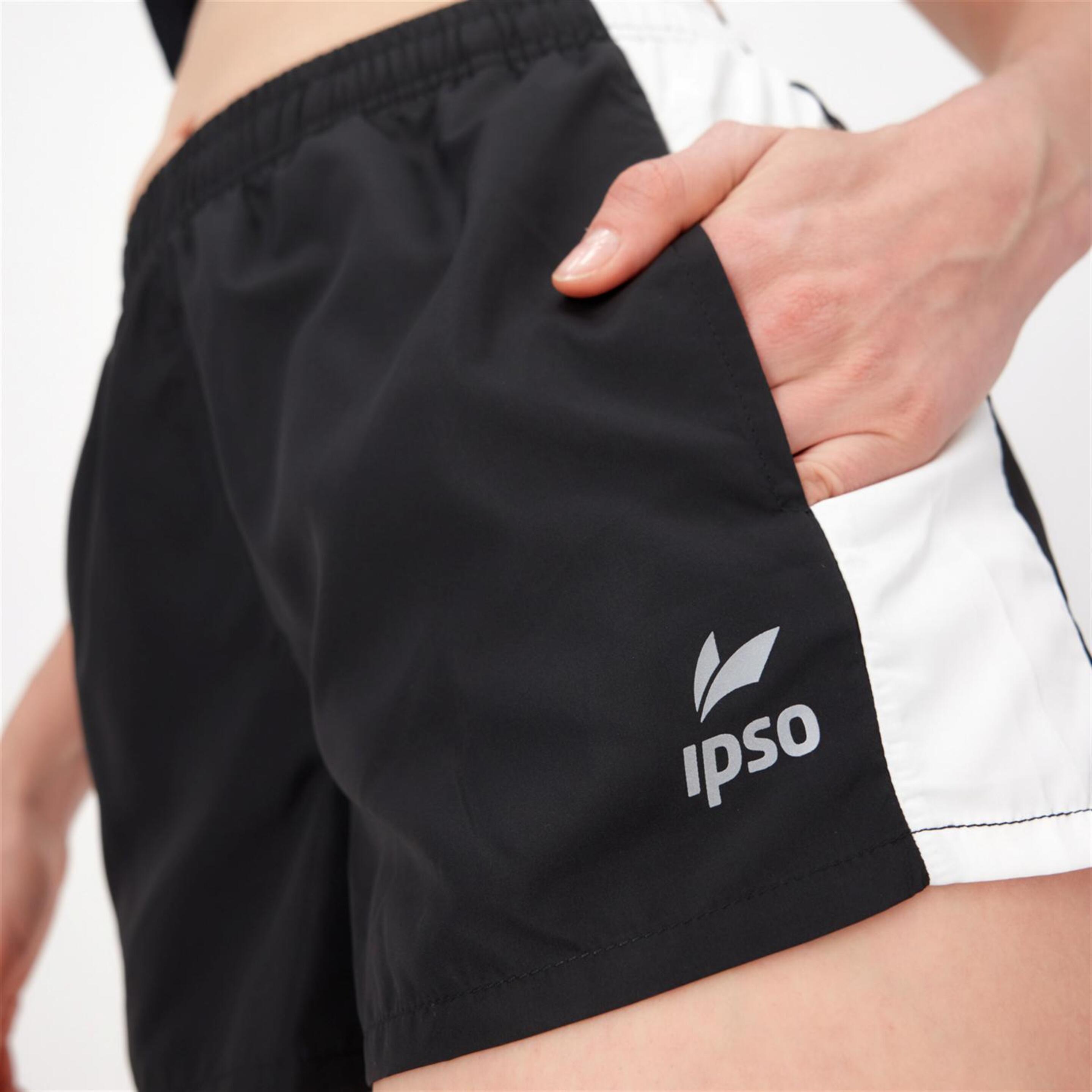 Calções Ipso - Preto - Calções Running Mulher | Sport Zone