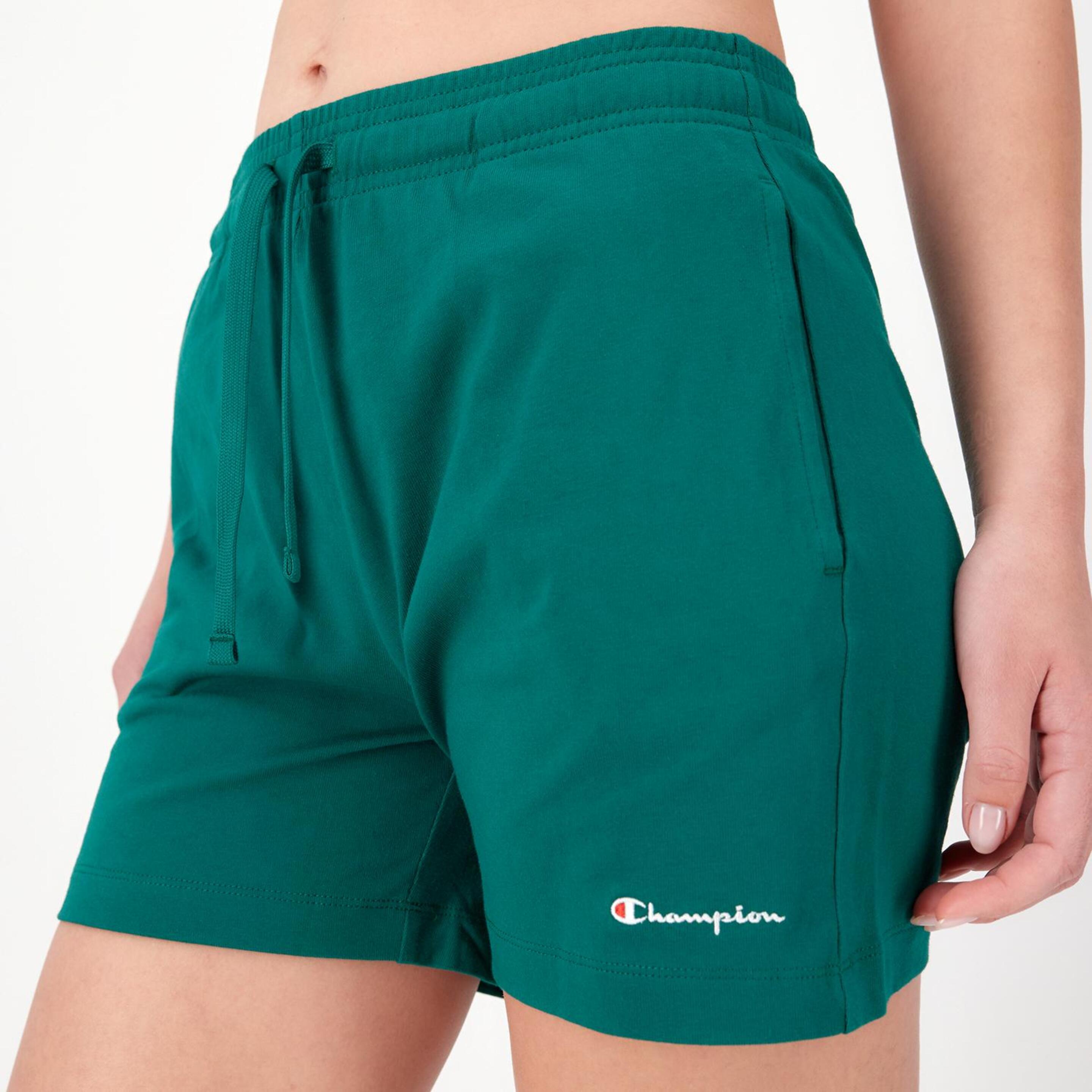 Pantalón Champion - Verde - Pantalón Corto Mujer