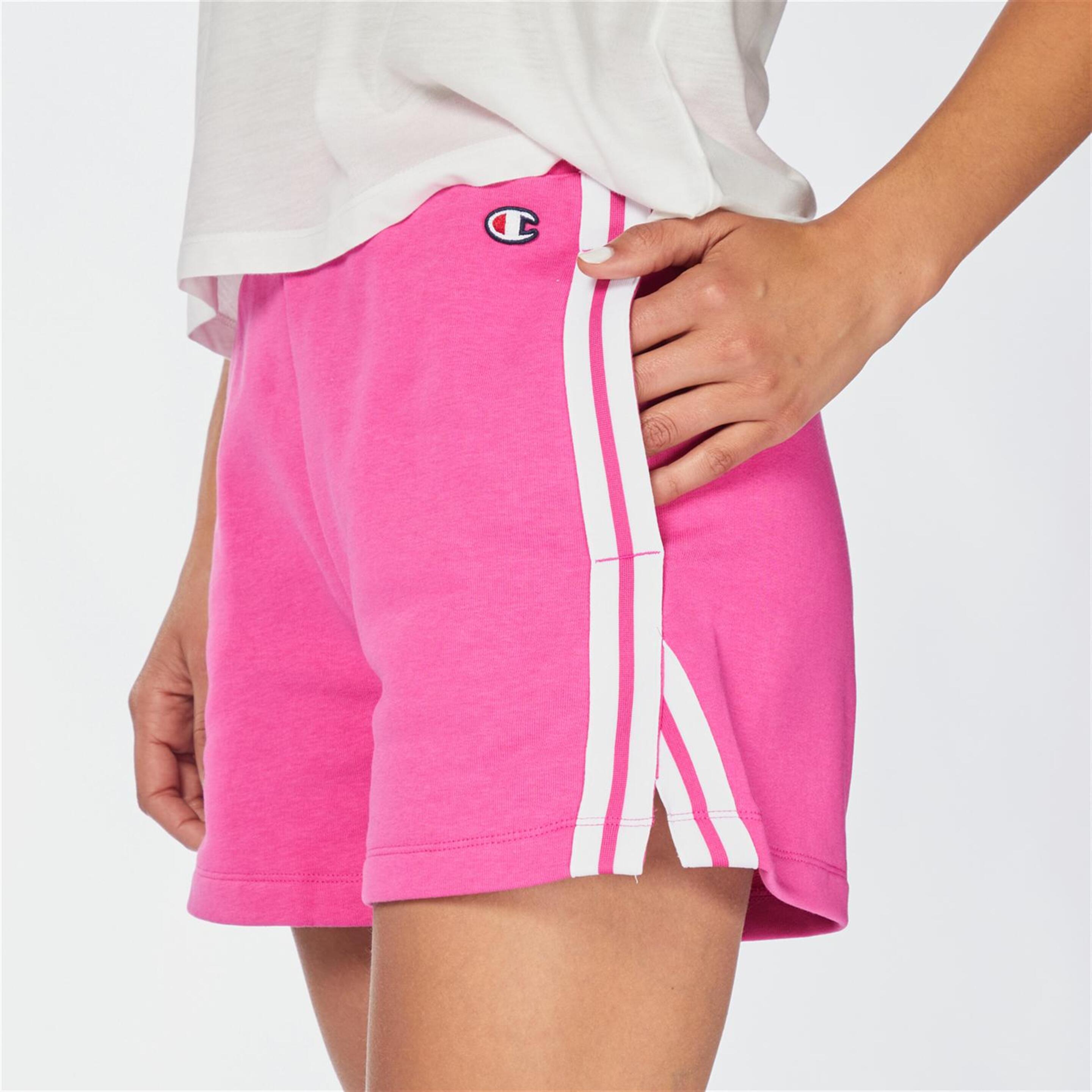Pantalón Champion - rosa - Pantalón Corto Mujer