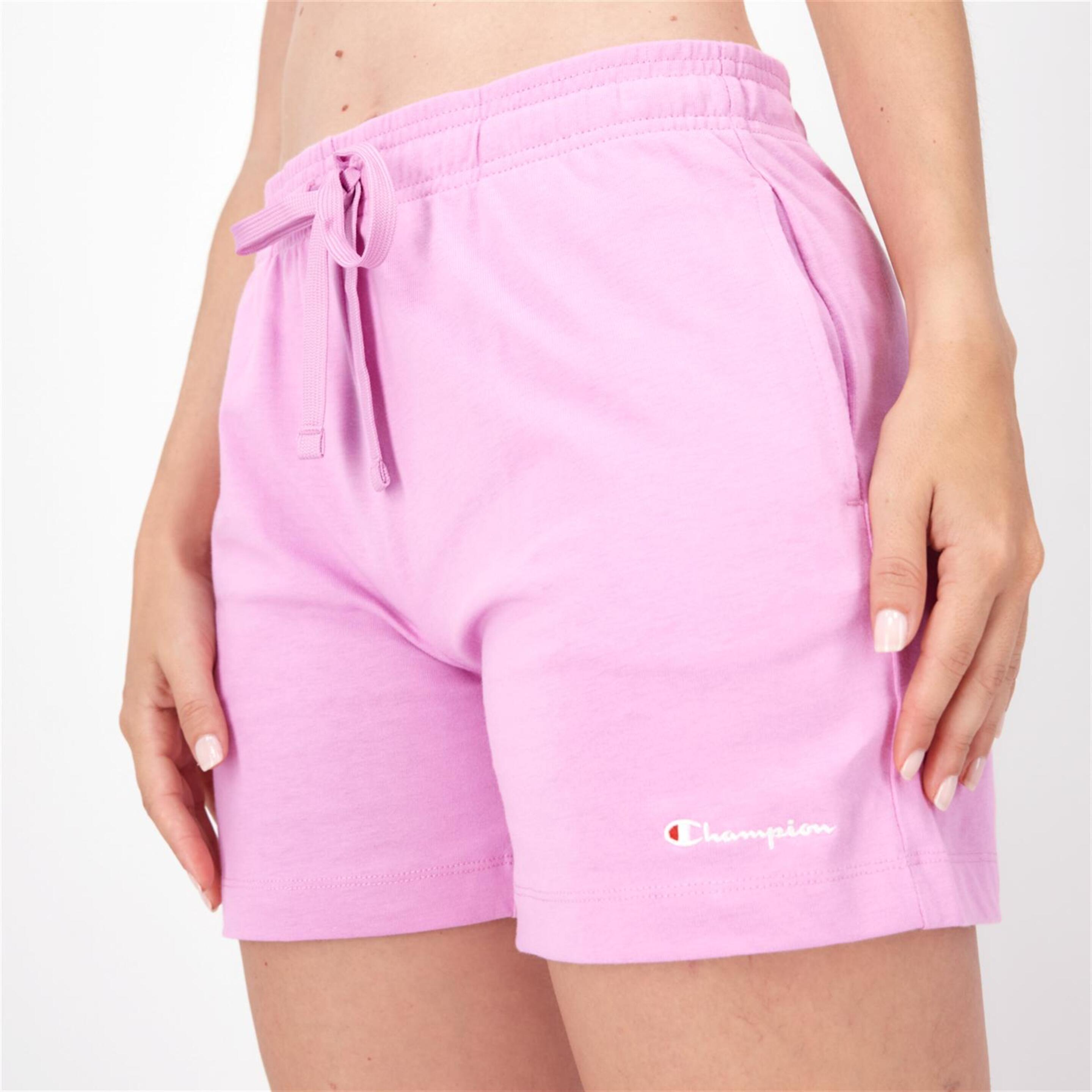 Pantalón Champion - rosa - Pantalón Corto Mujer