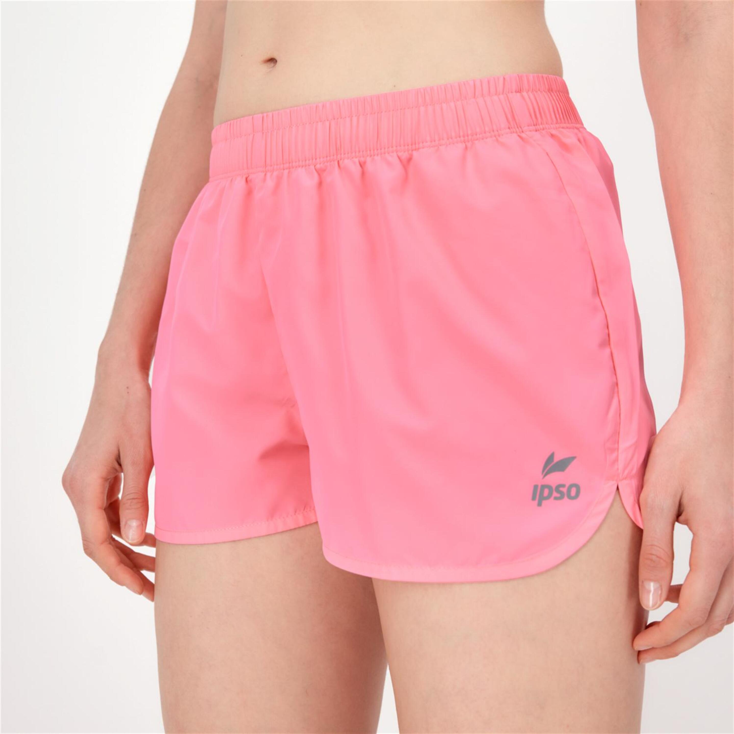 Pantalón Corto Ipso - rosa - Pantalón Running Mujer