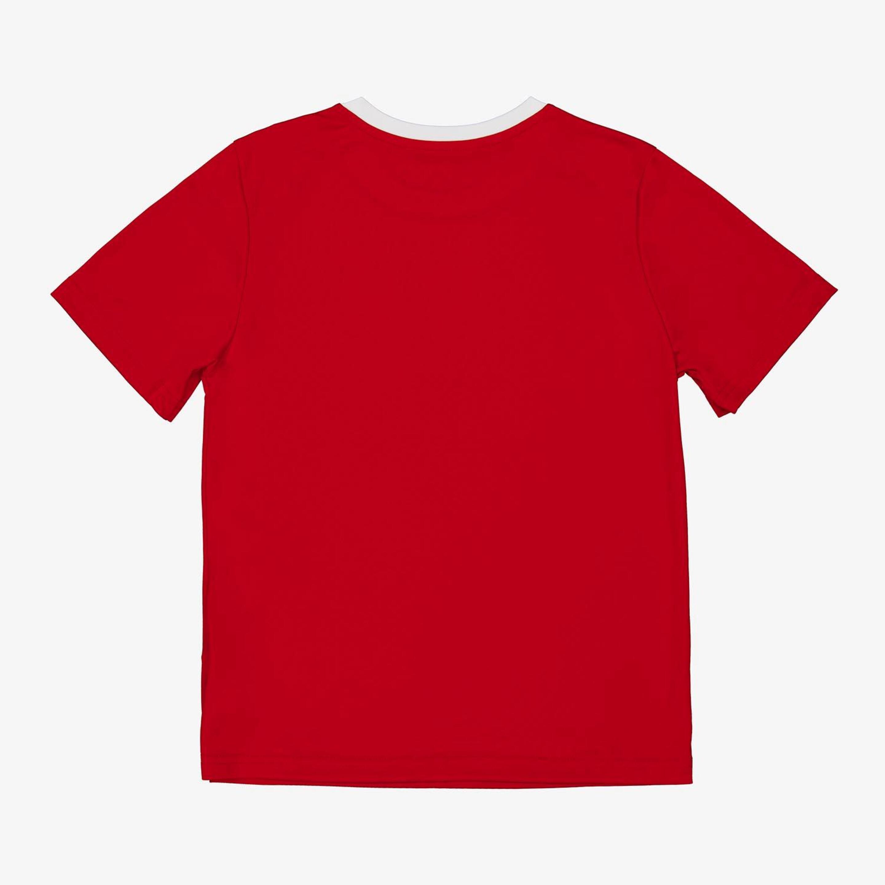 Team Quest Basic - Rojo - Camiseta Fútbol Niño