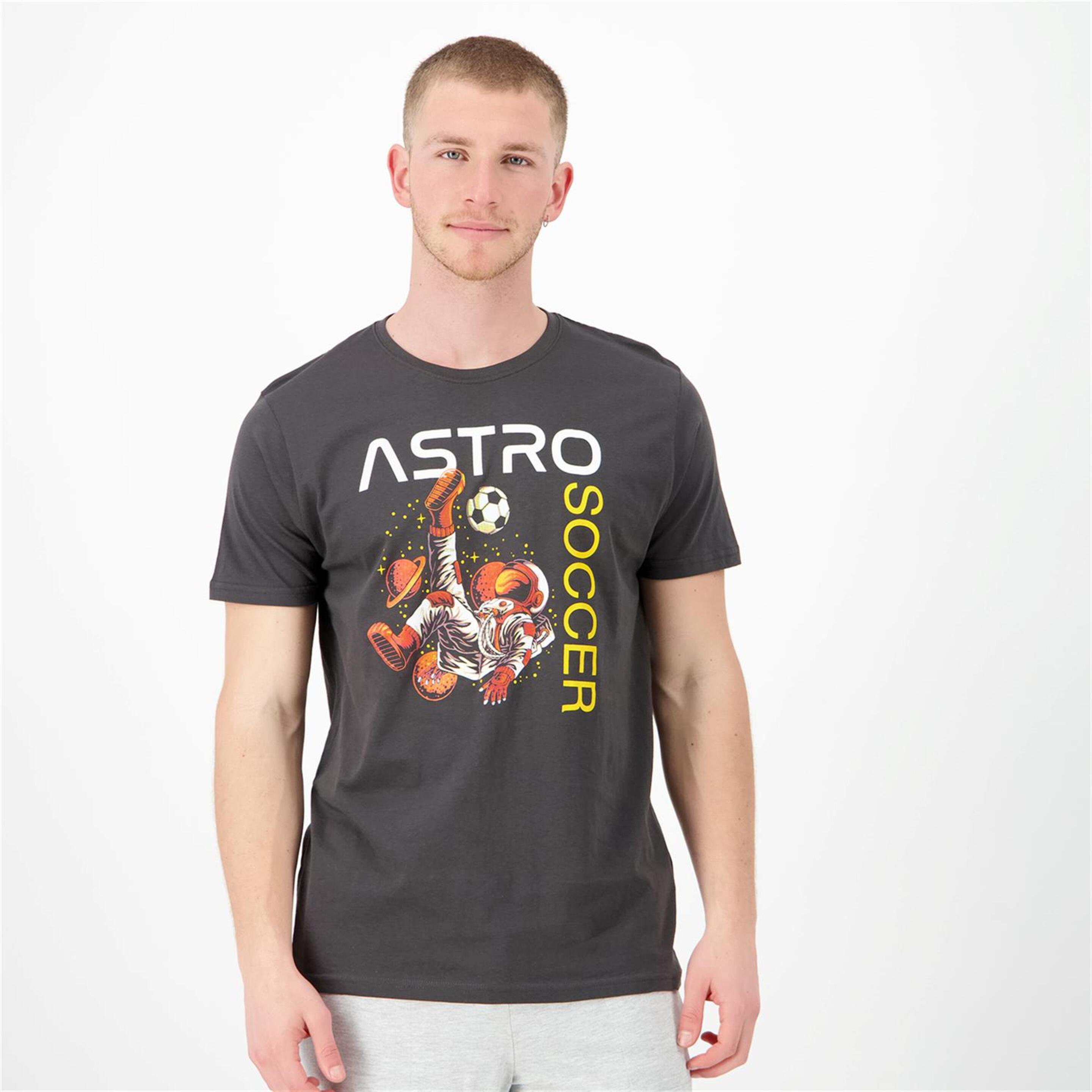 Silver Astro Soccer - gris - Camiseta Hombre