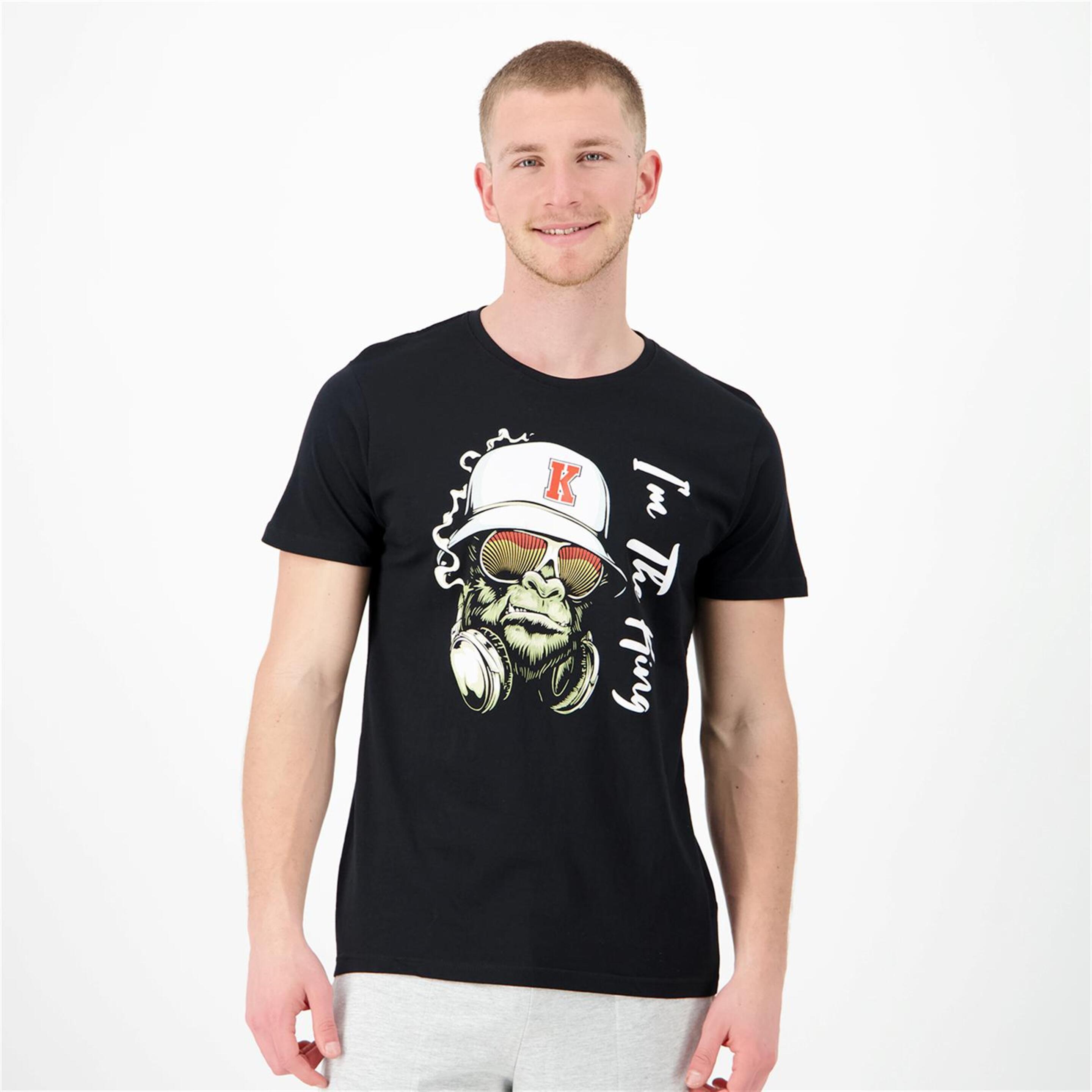 Silver Gorila - negro - Camiseta Hombre