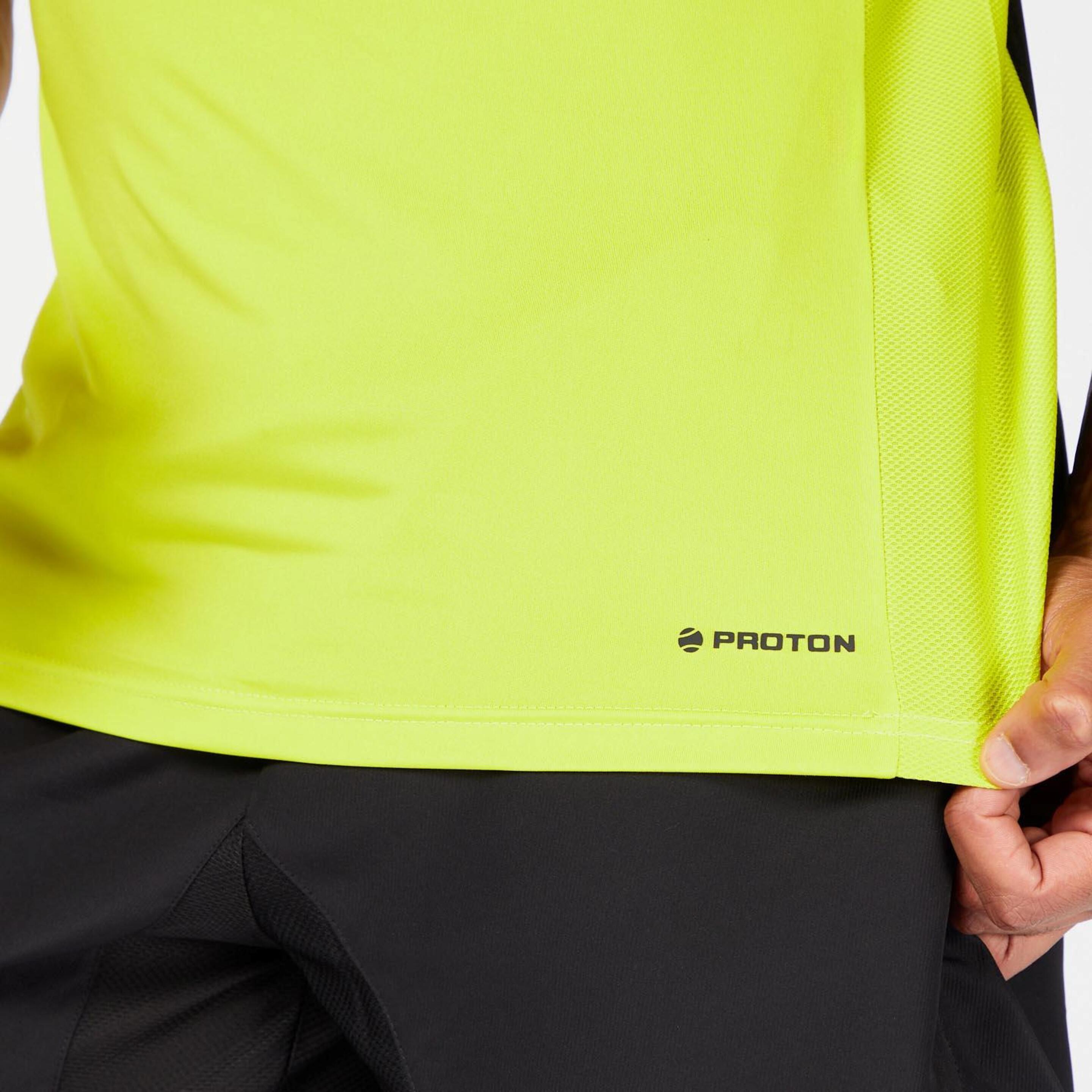 T-shirt Proton - Verde - T-shirt Padel Homem | Sport Zone