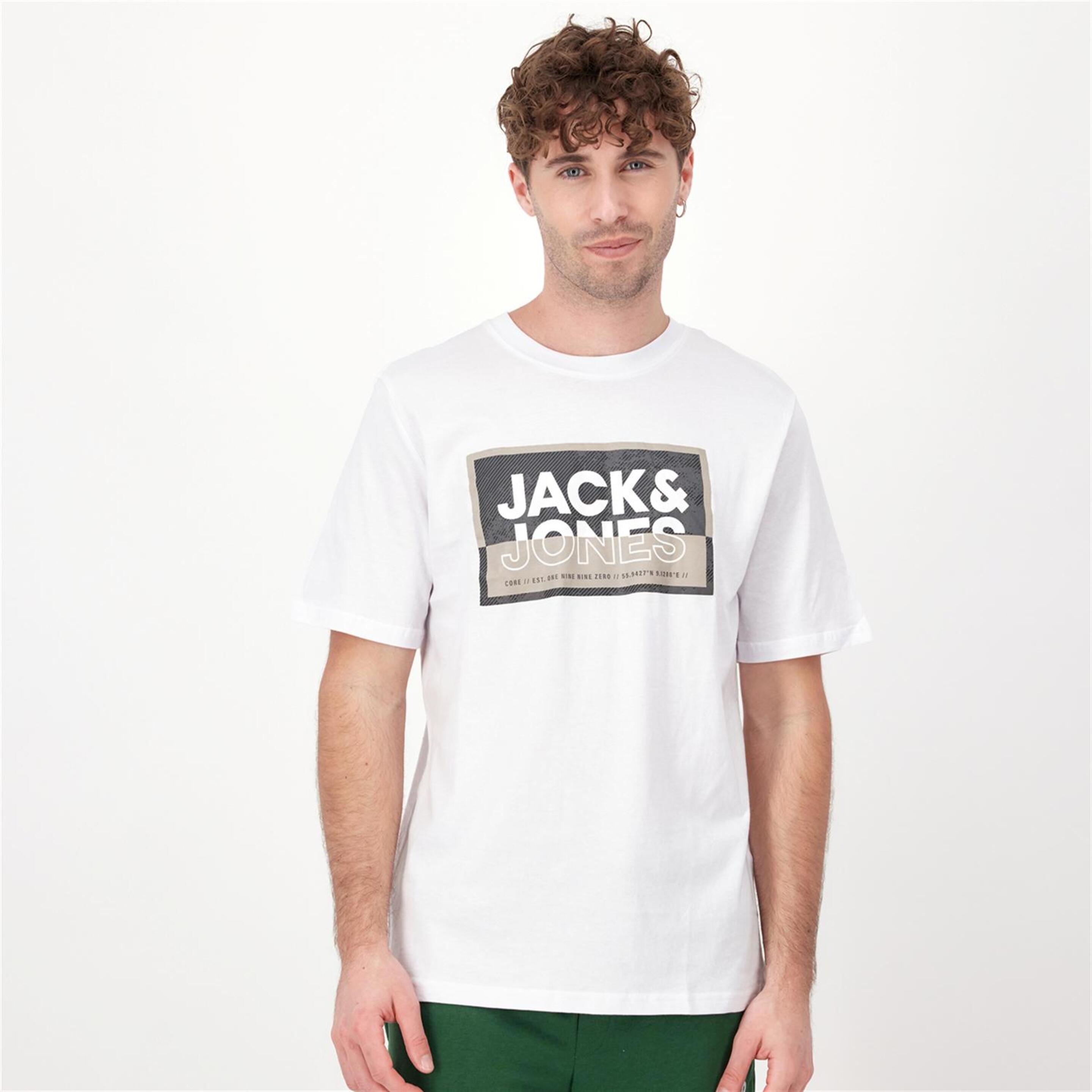 Jack & Jones Logan - blanco - Camiseta Hombre