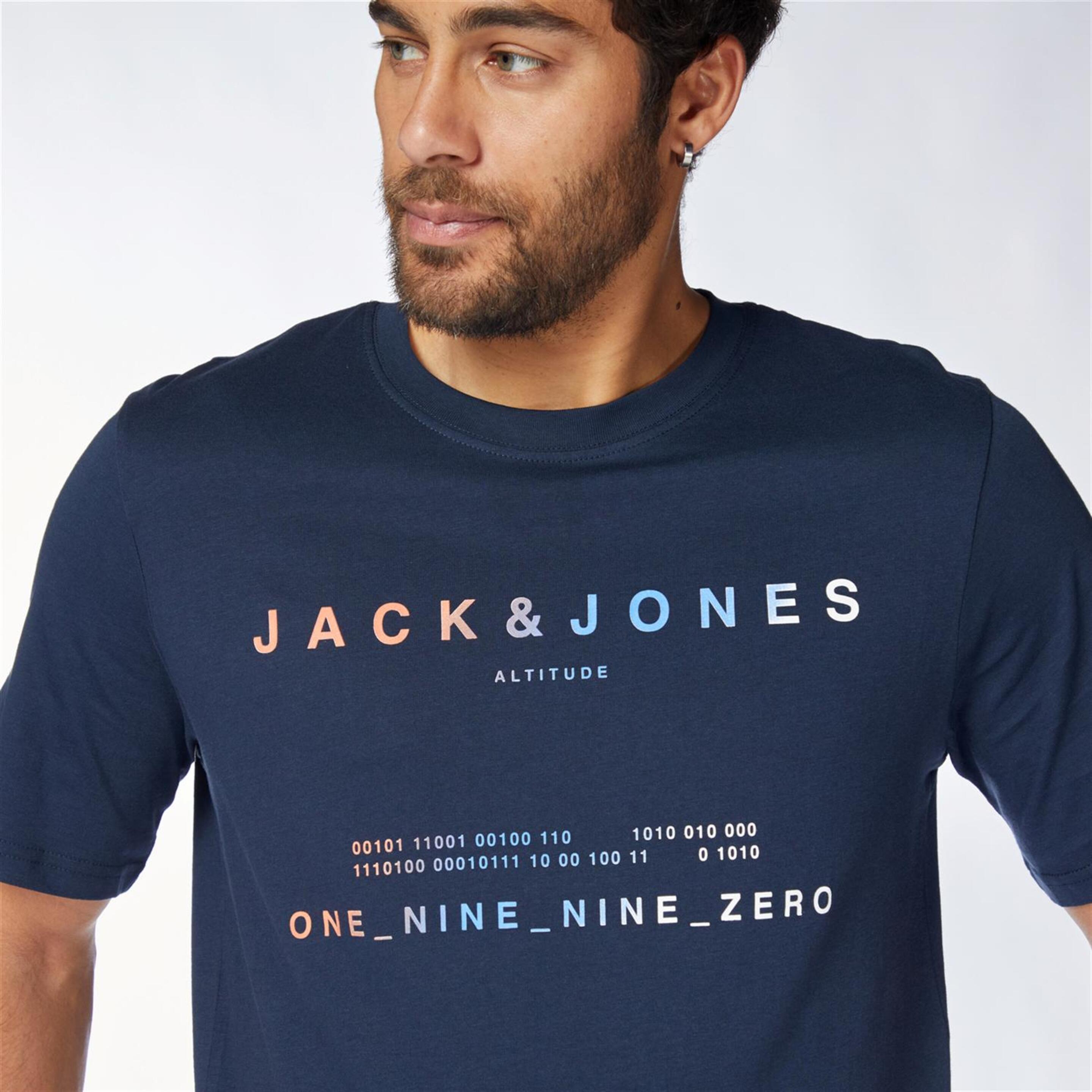 Jack & Jones Riot - Marino - Camiseta Hombre