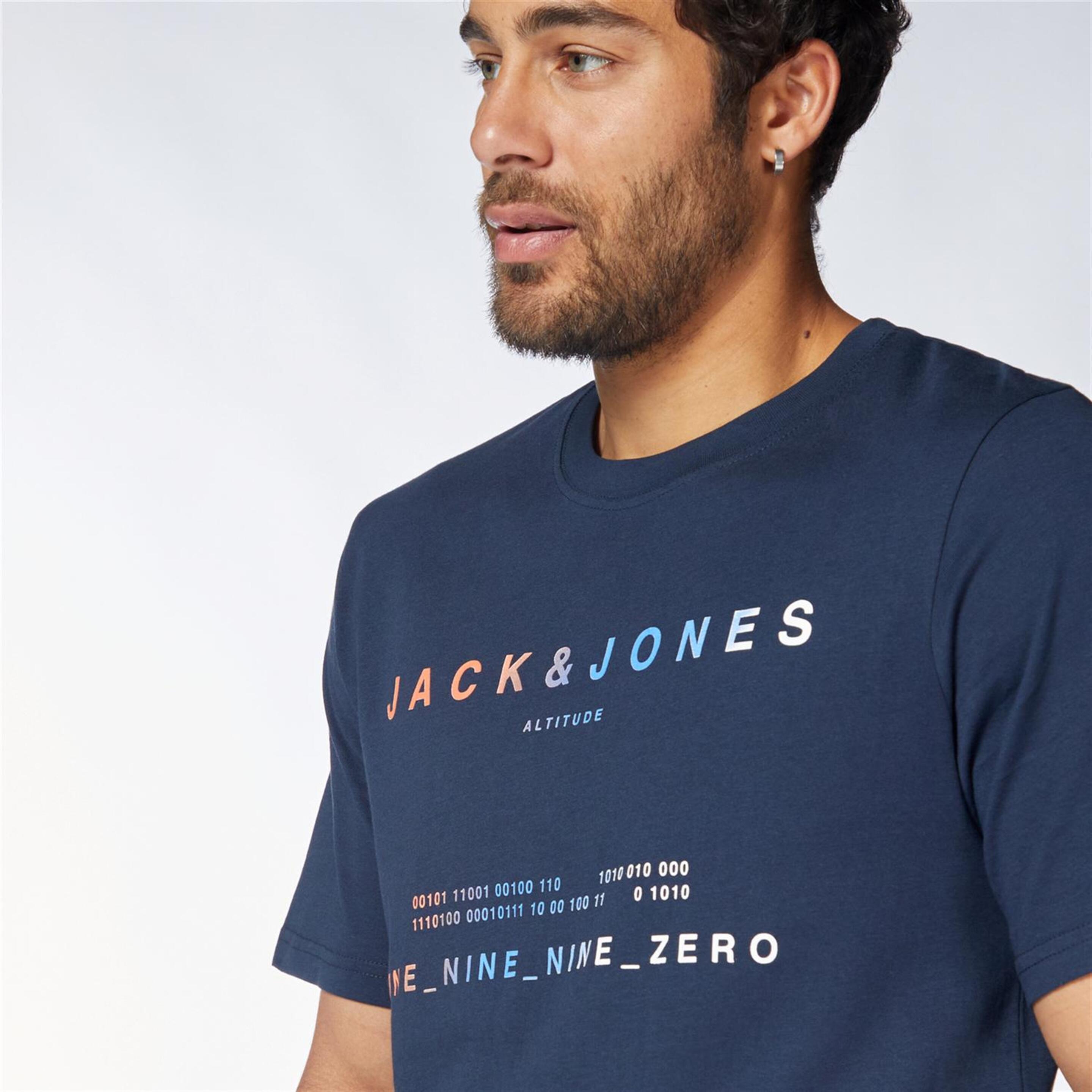 Jack & Jones Riot - Marino - Camiseta Hombre