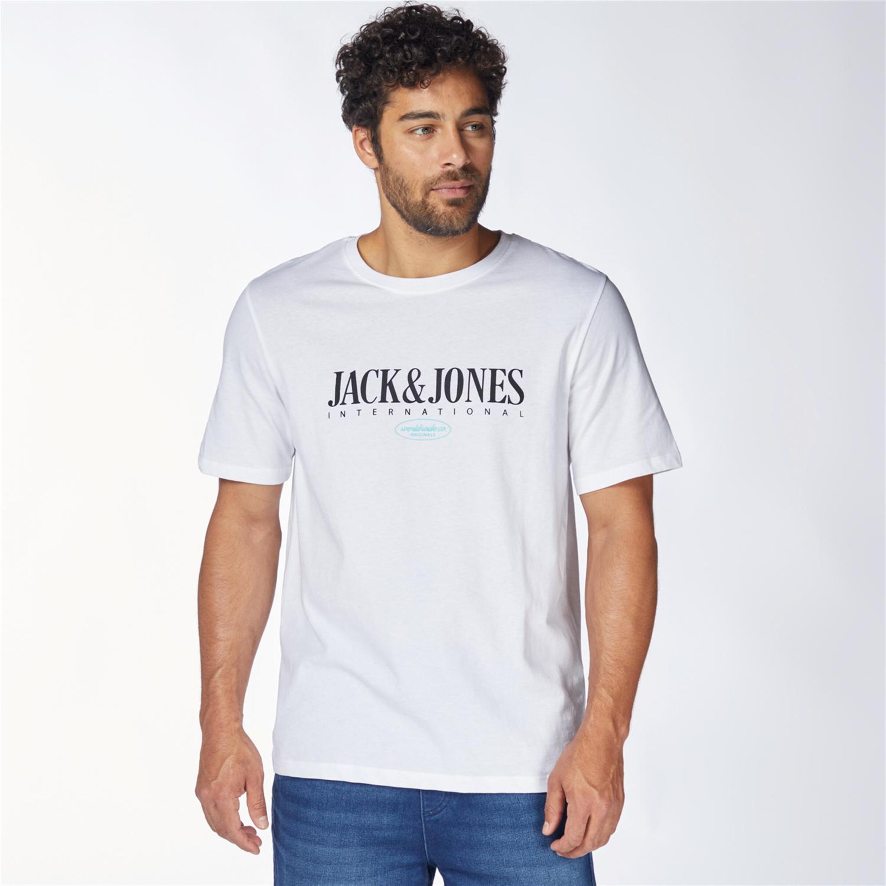 Jack & Jones Lucca - blanco - Camiseta Hombre