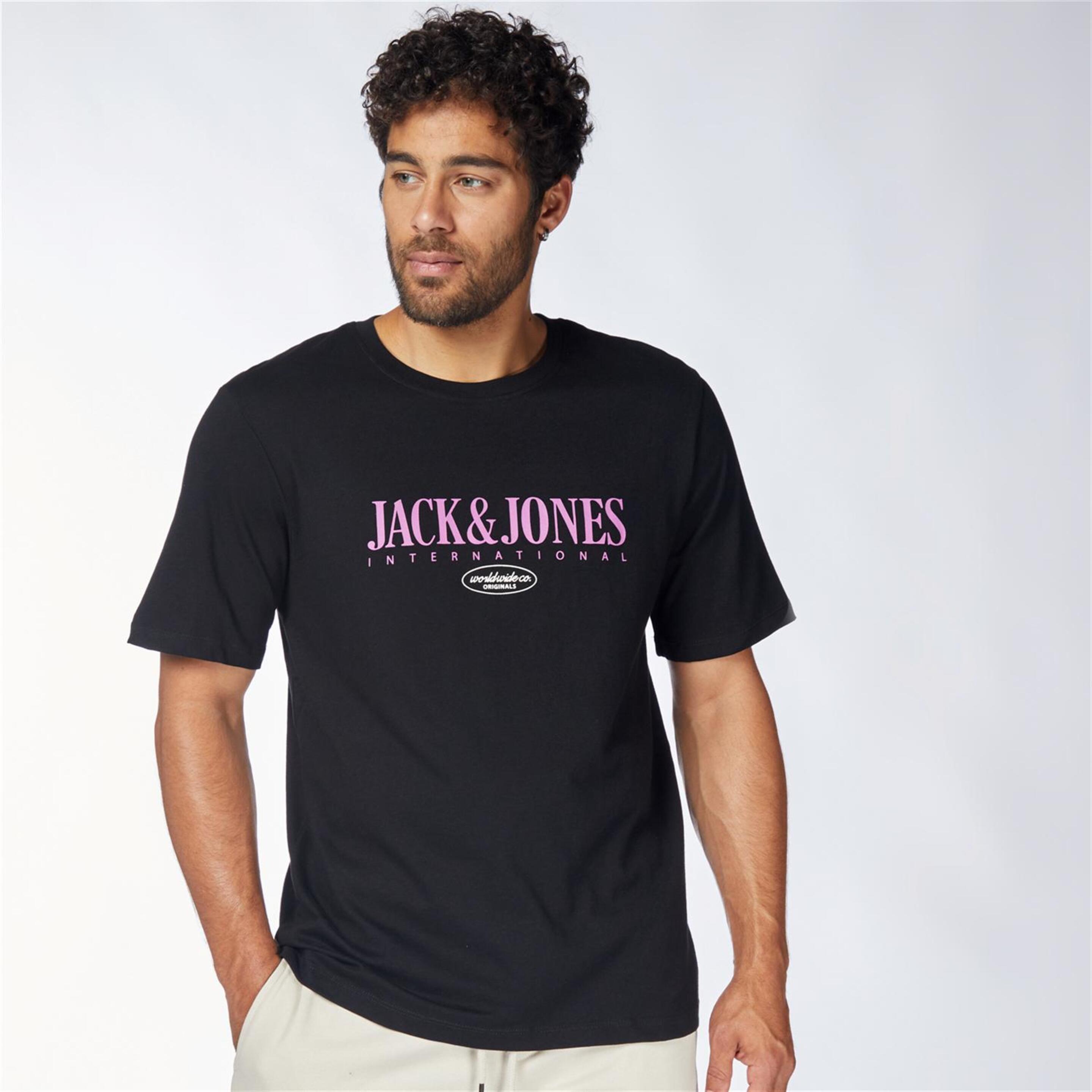 Jack & Jones Lucca - negro - Camiseta Hombre