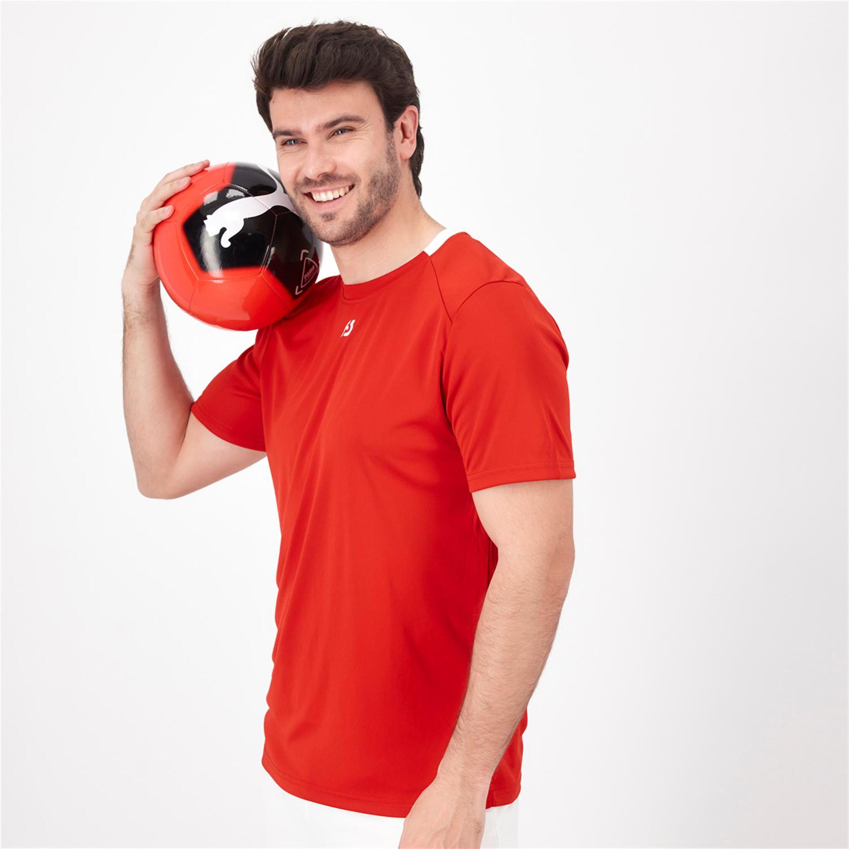Team Quest Basic - Rojo - Camiseta Fútbol Hombre