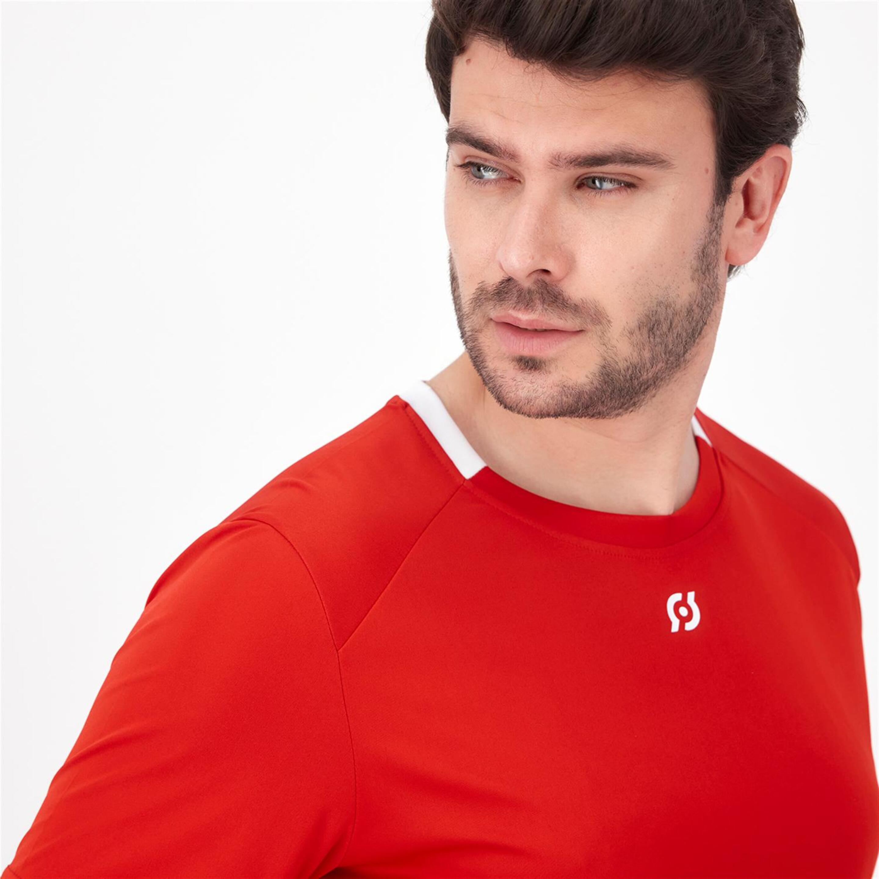 Team Quest Basic - Rojo - Camiseta Fútbol Hombre