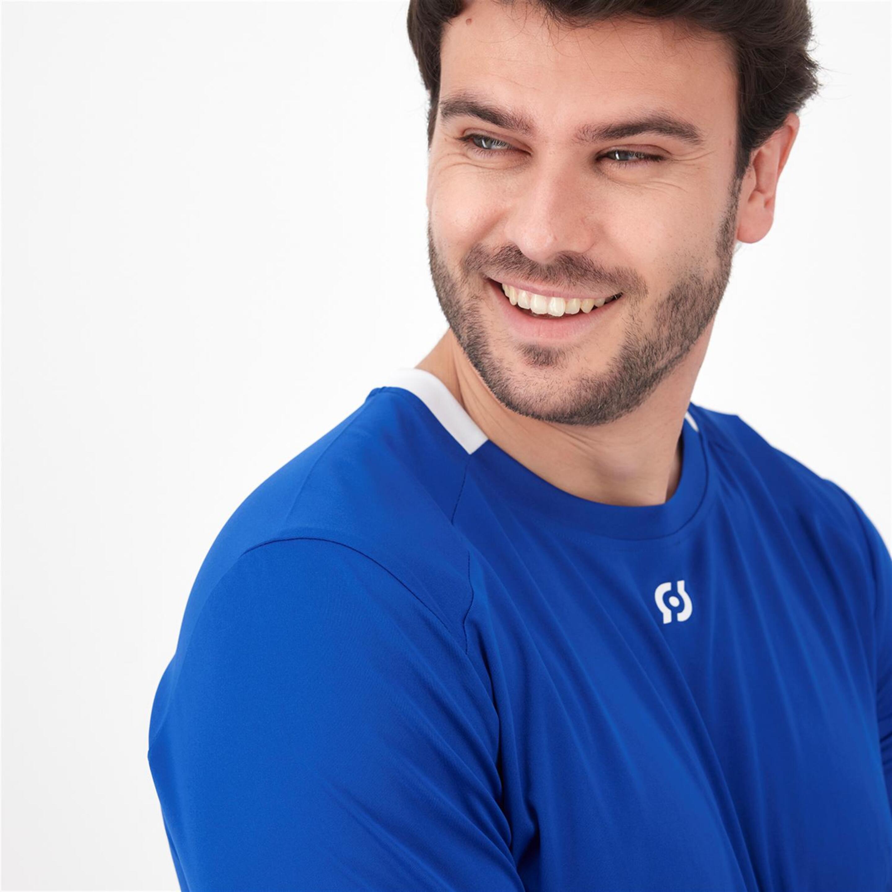 Team Quest Basic - Azul - Camiseta Fútbol Hombre
