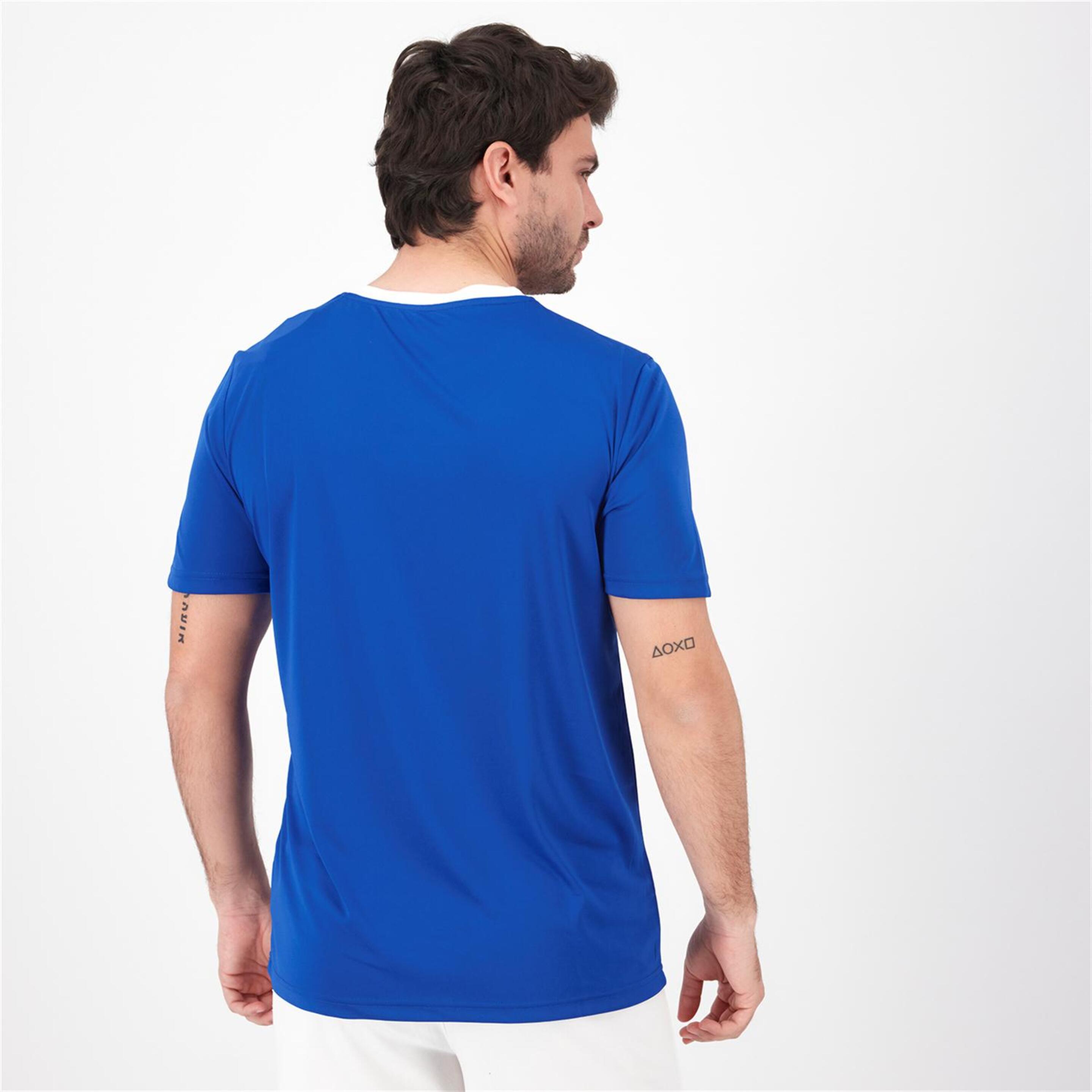 Team Quest Basic - Azul - Camiseta Fútbol Hombre