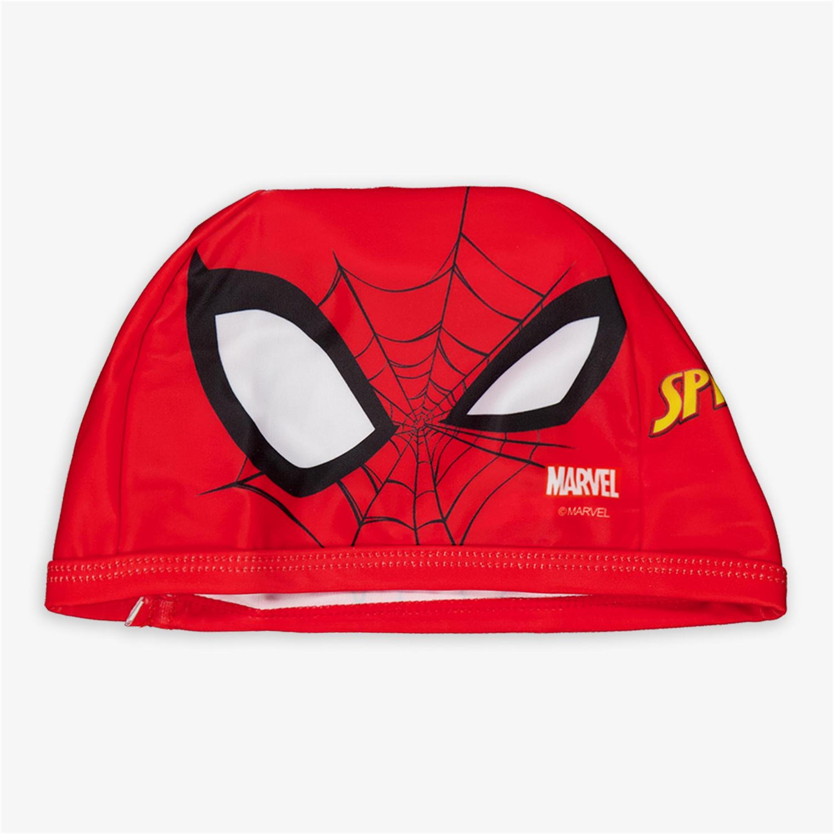 Touca Natação Spiderman - rojo - Touca Menino Marvel