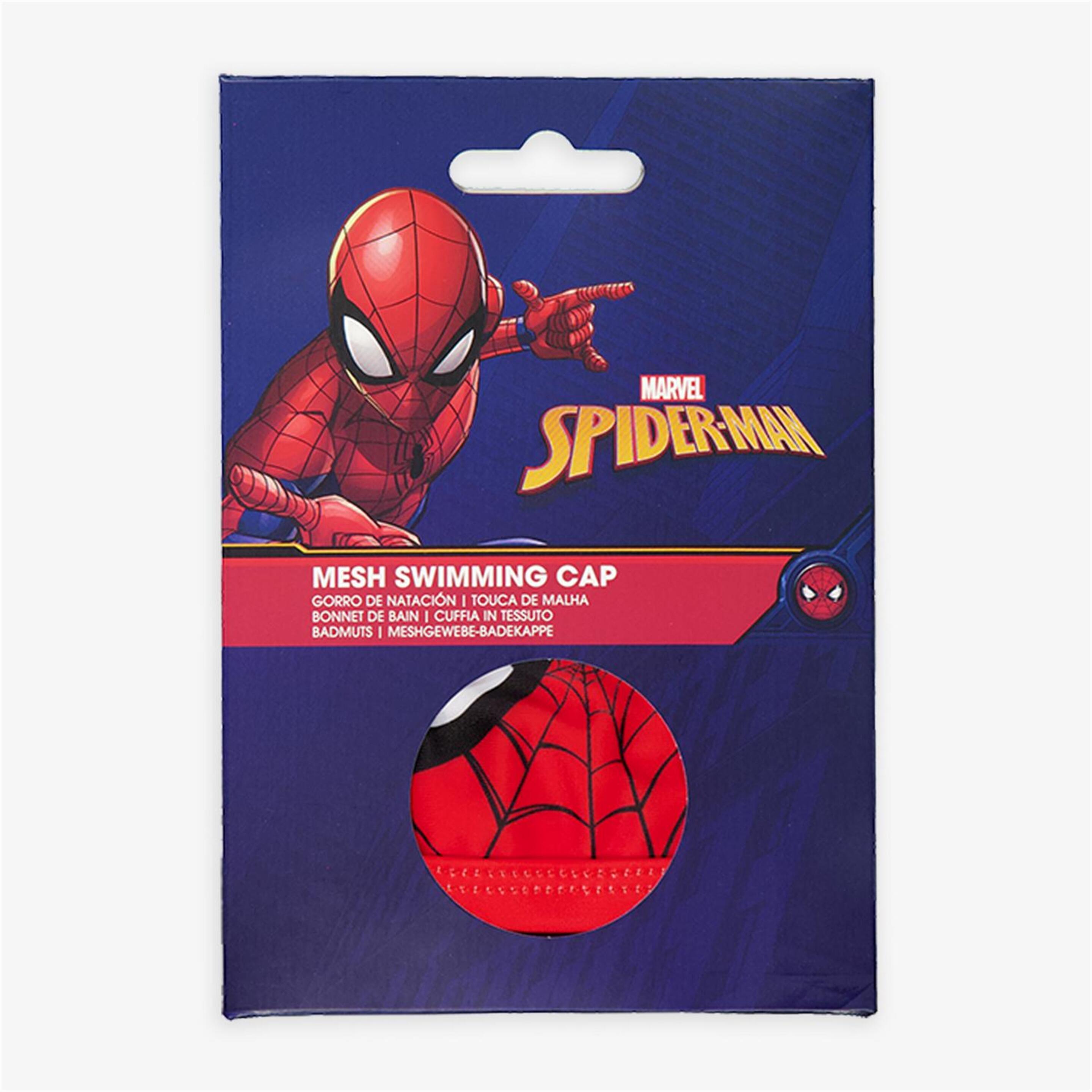 Gorro Natación Spiderman - Rojo - Gorro Niños Marvel