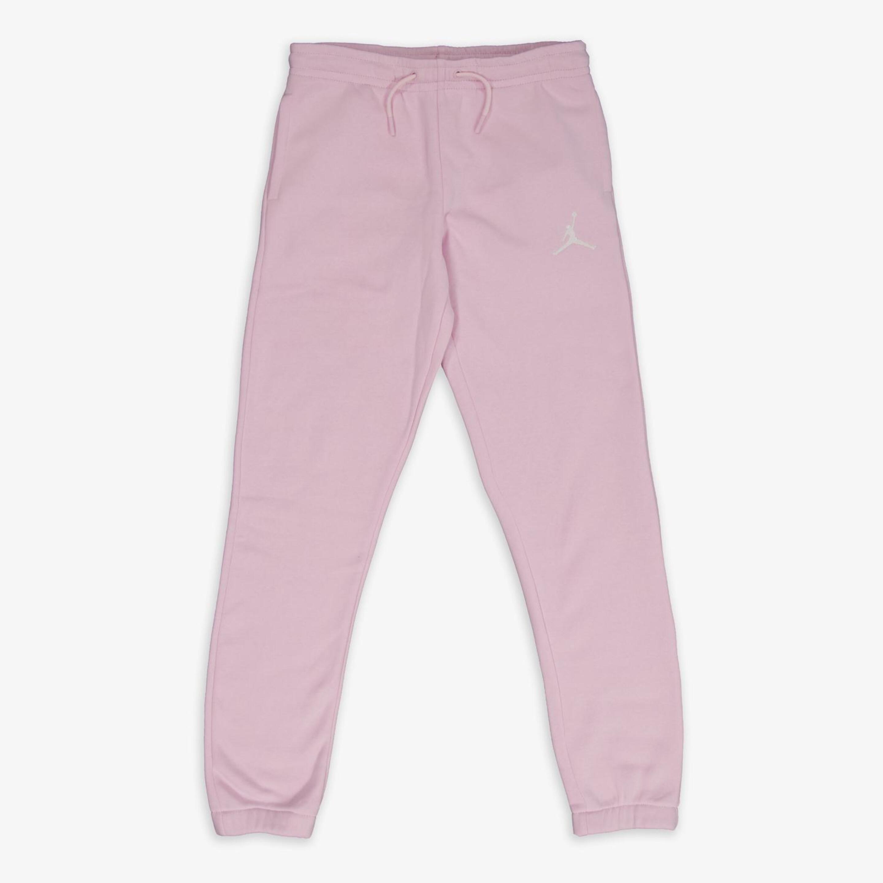 Calças Jordan - rosa - Calças Fato Treino Rapariga