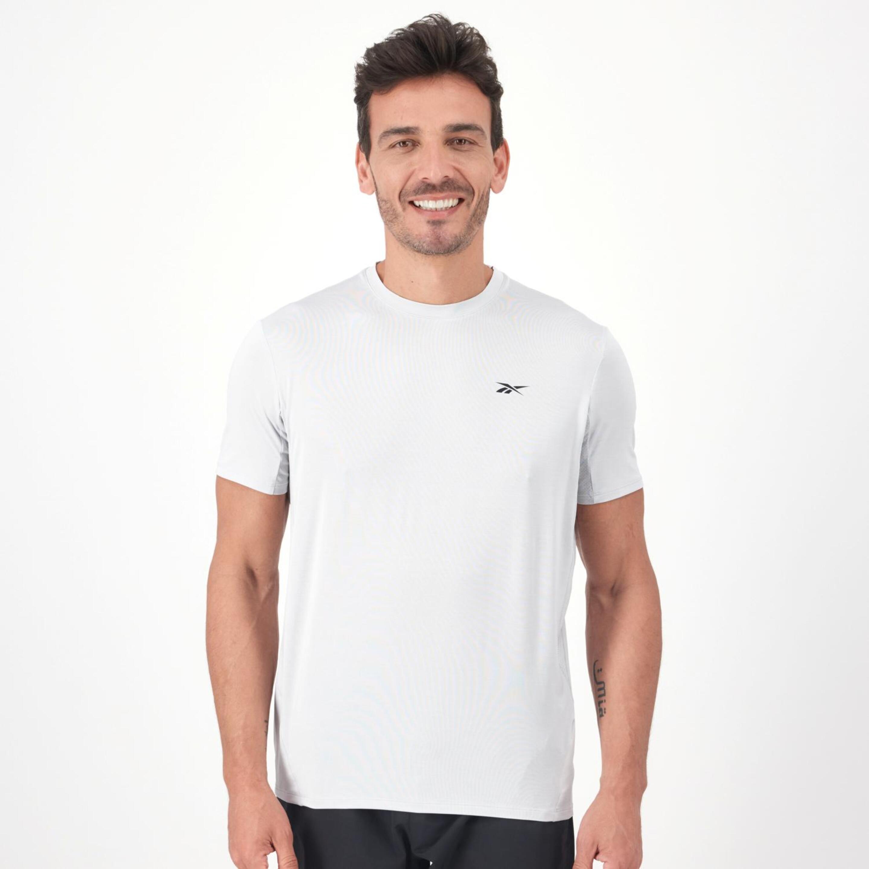 Reebok Athlete Tee 2.2 - gris - T-shirt Running Homem