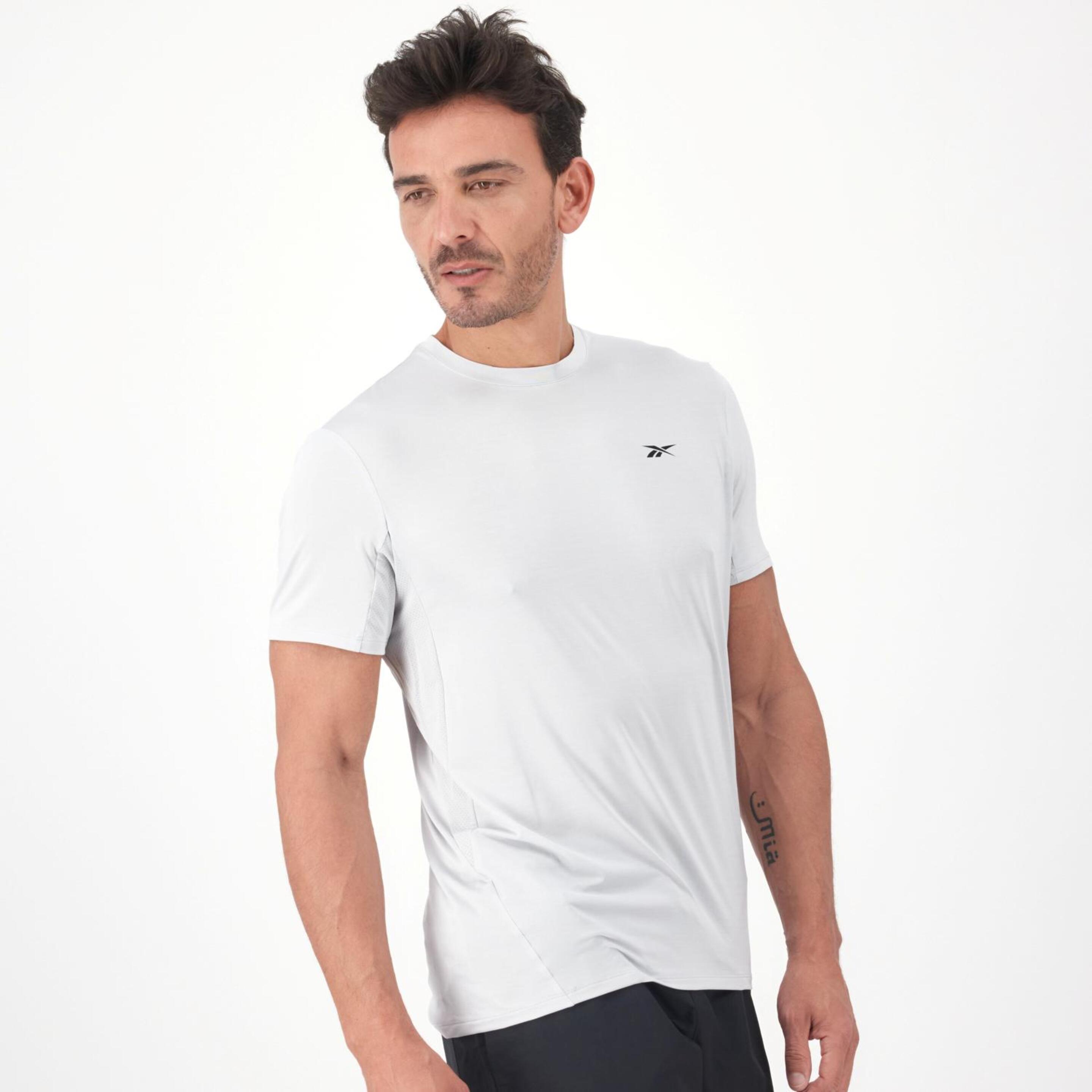 Reebok Athlete Tee 2.2 - Gris - Camiseta Running Hombre