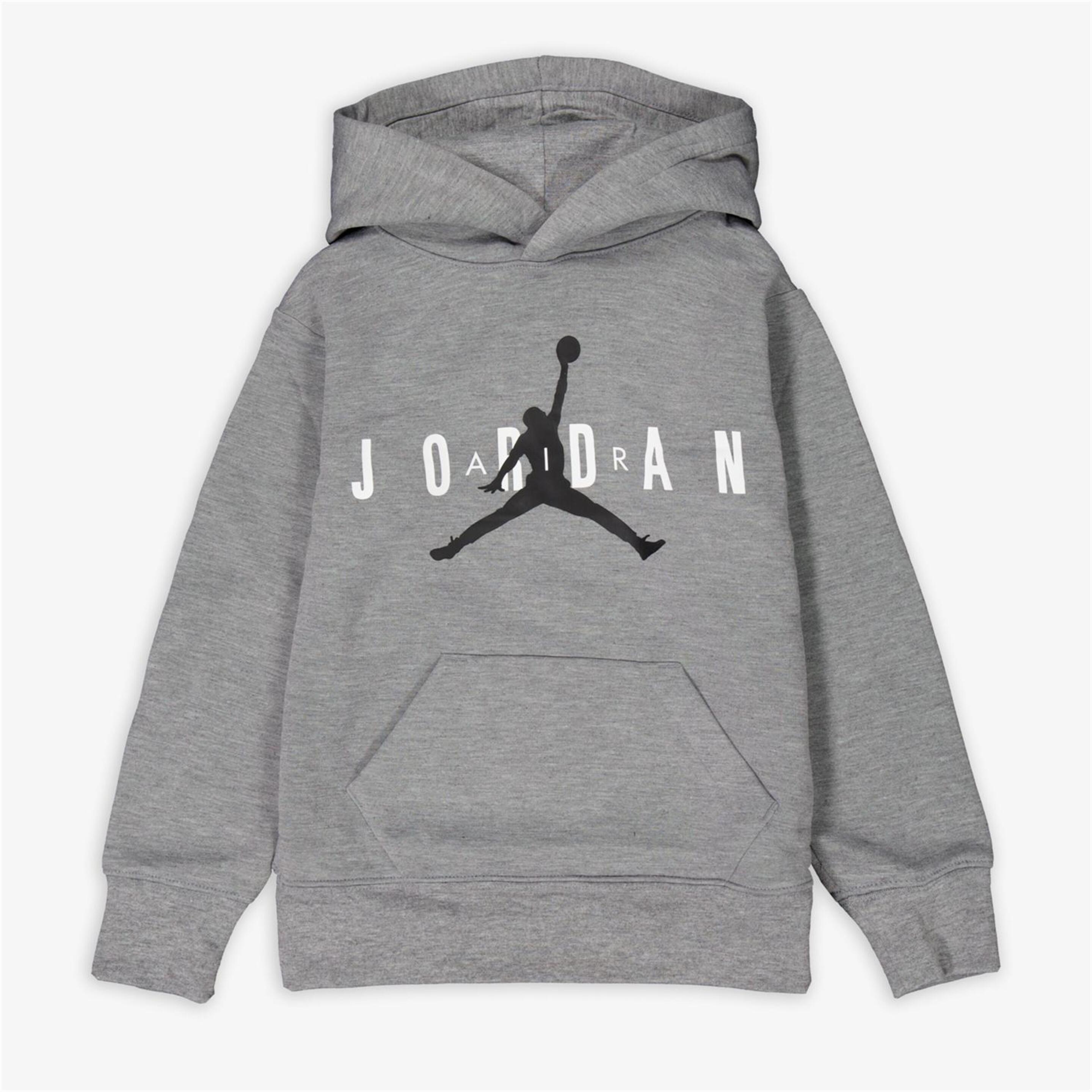 Sweatshirt Jordan - gris - Sweatshirt Capuz Rapaz