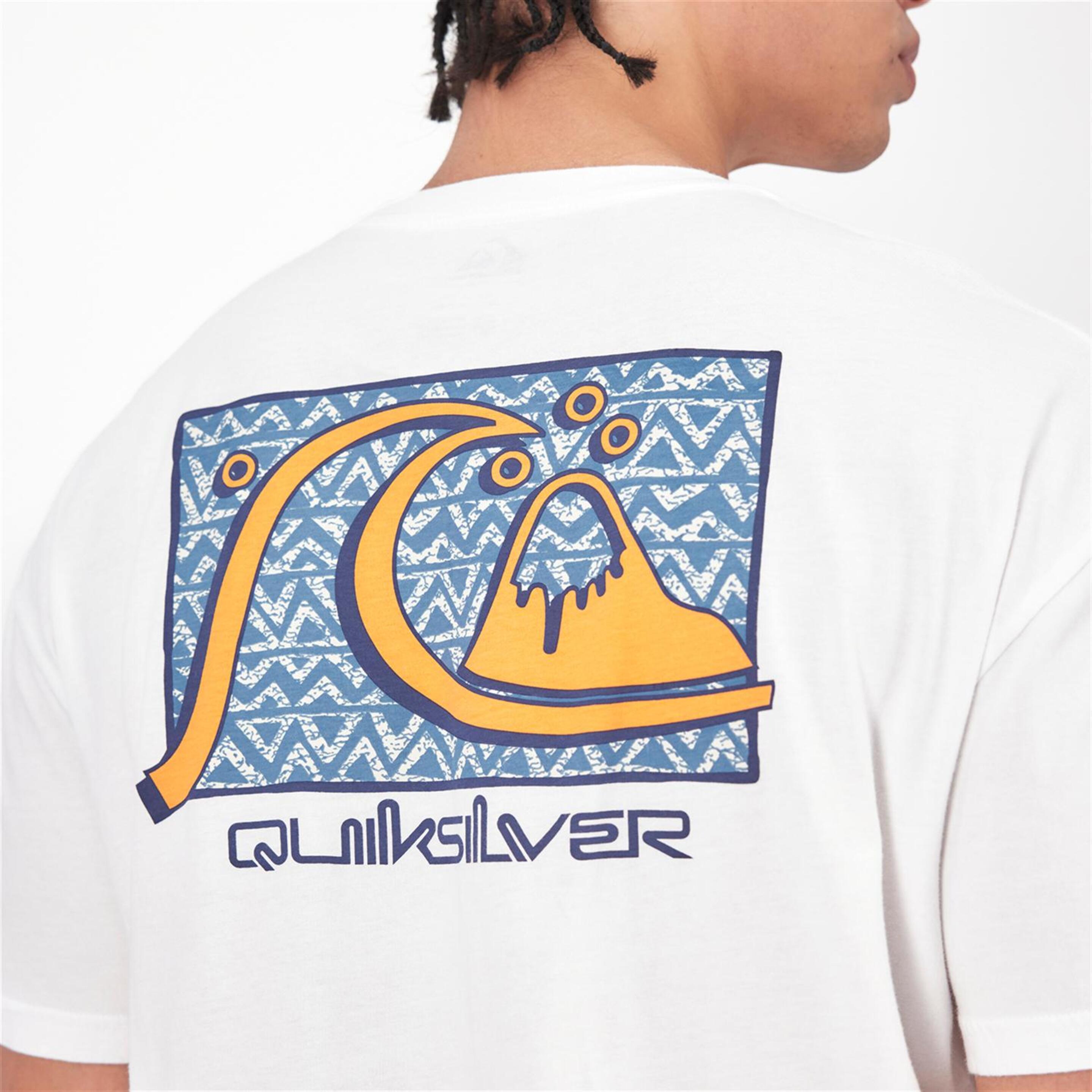 Camiseta Quiksilver - Blanco - Camiseta Hombre