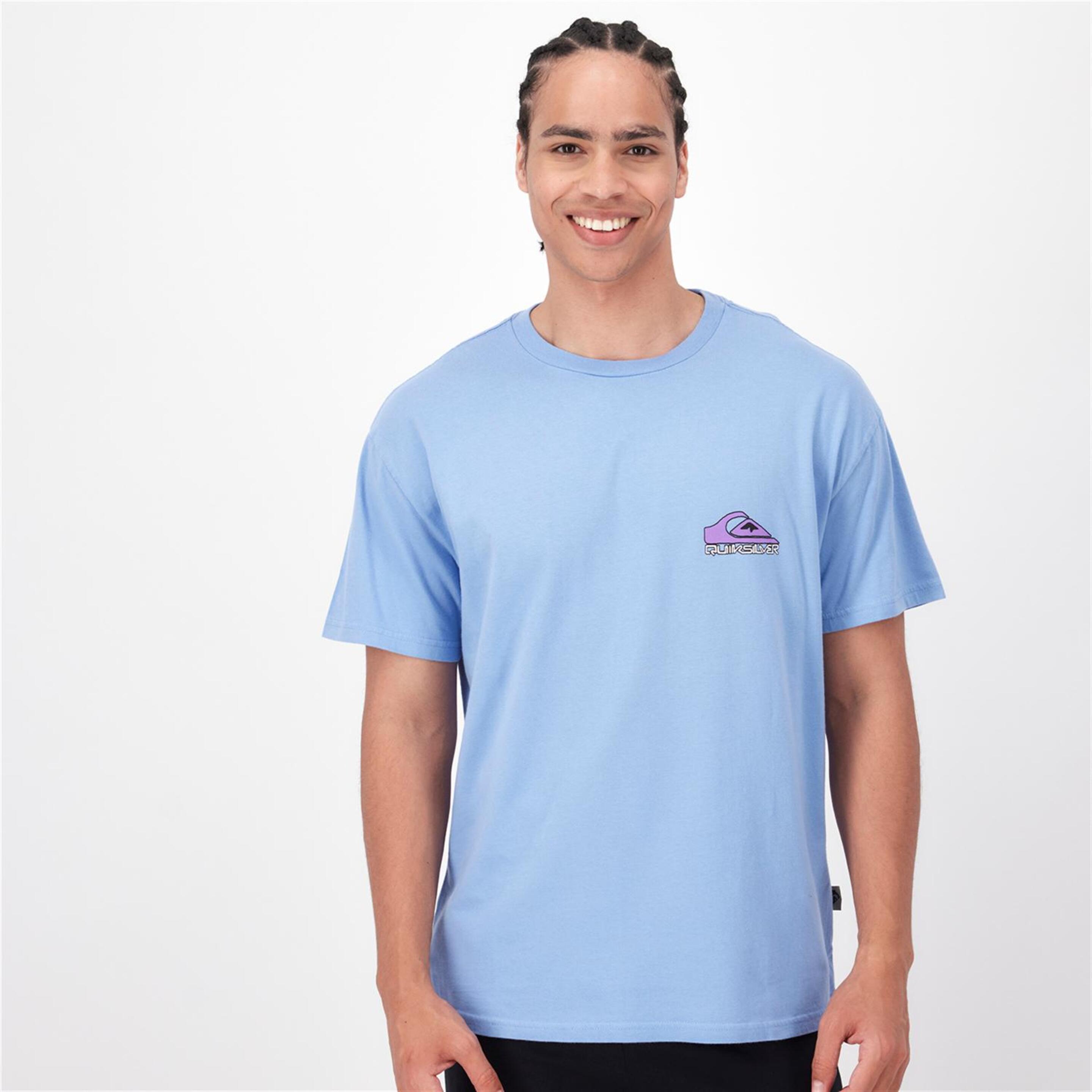 T-shirt Quiksilver - azul - T-shirt Homem