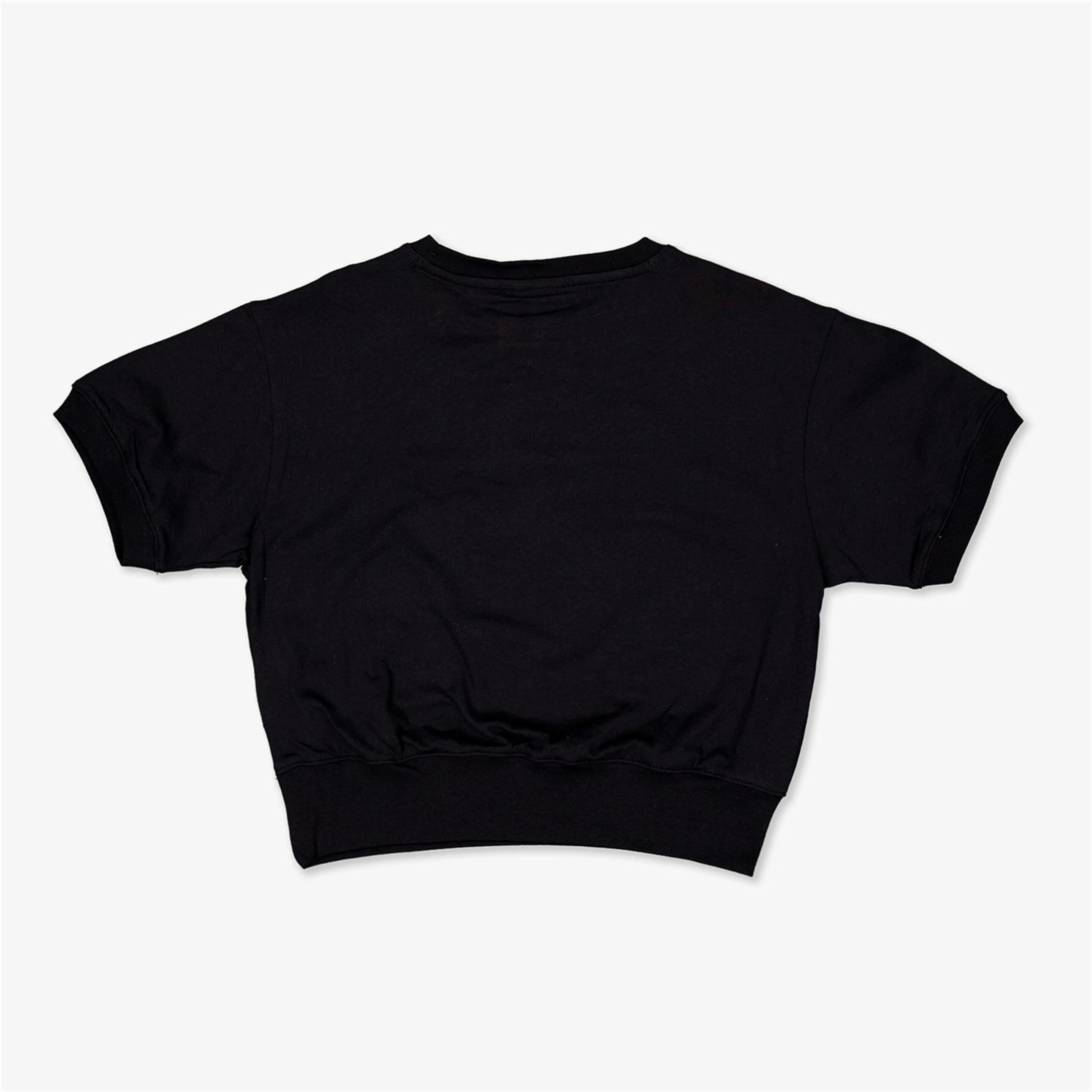 Camiseta Champion - Negro - Camiseta Crop Niña