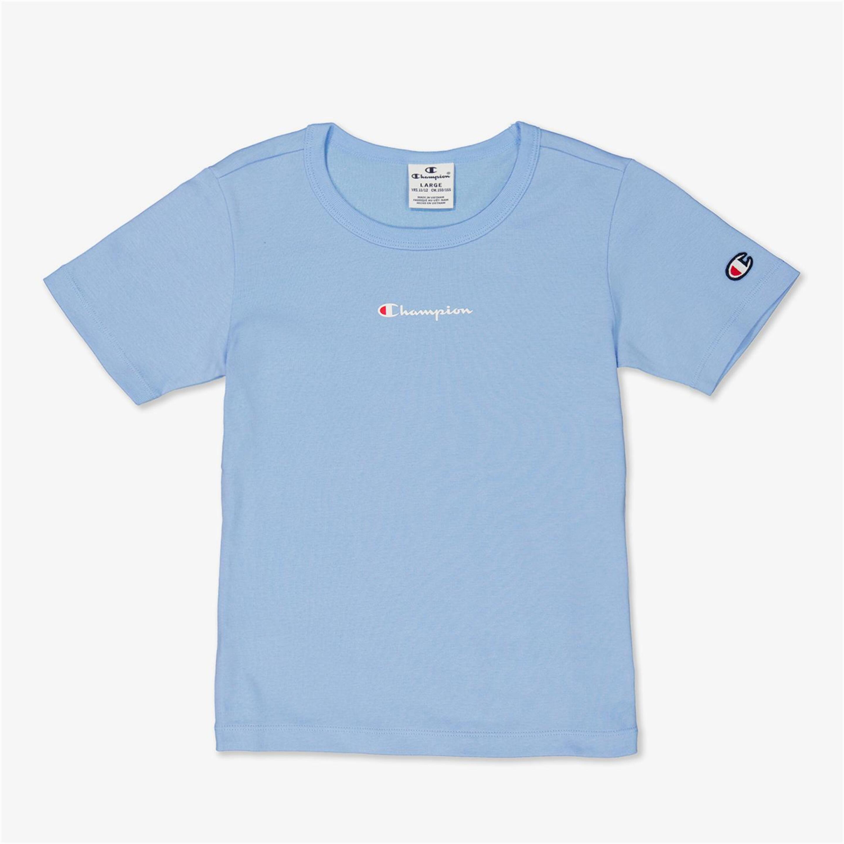 Camiseta Champion - azul - Camiseta Niña