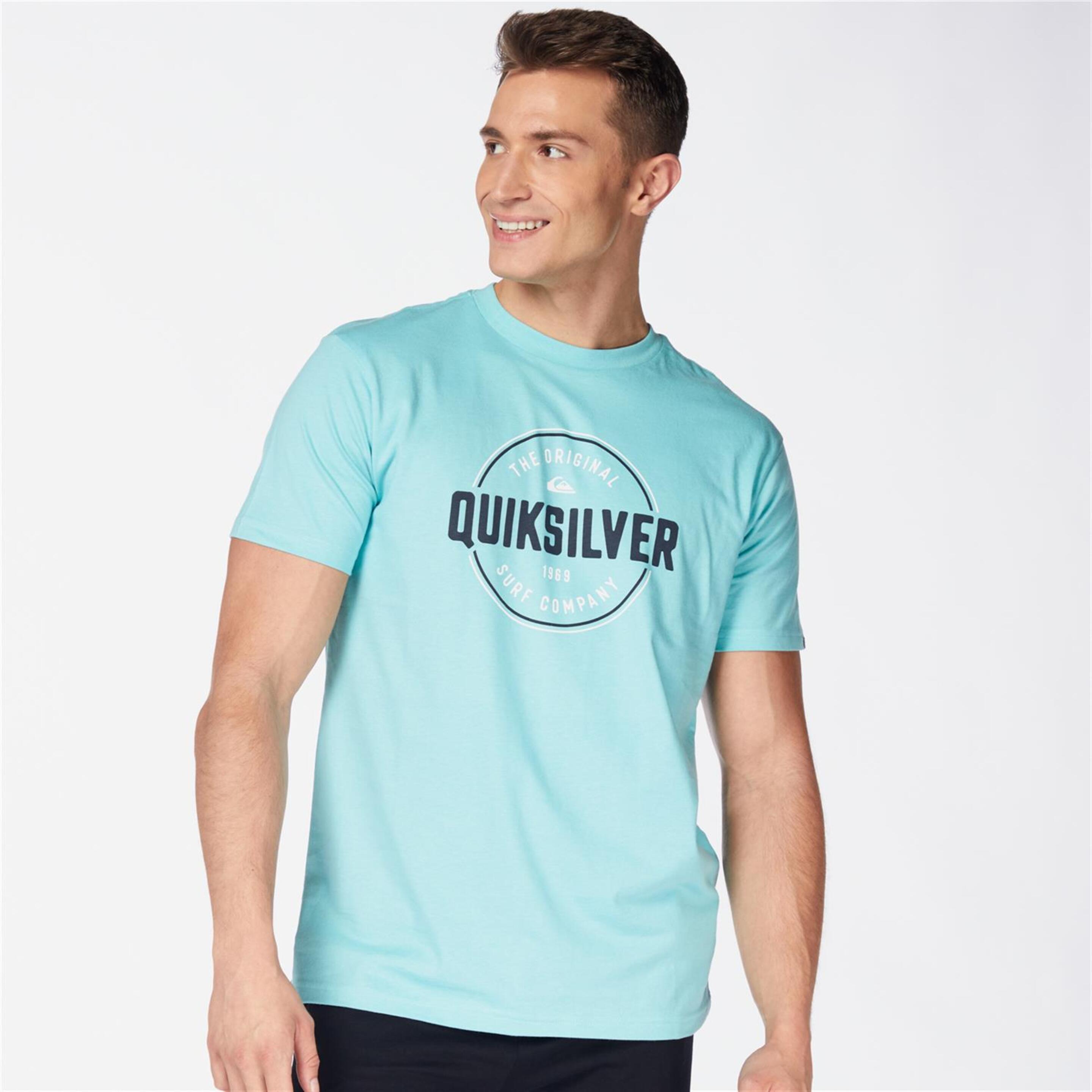 Camiseta Quiksilver - azul - Camiseta Hombre