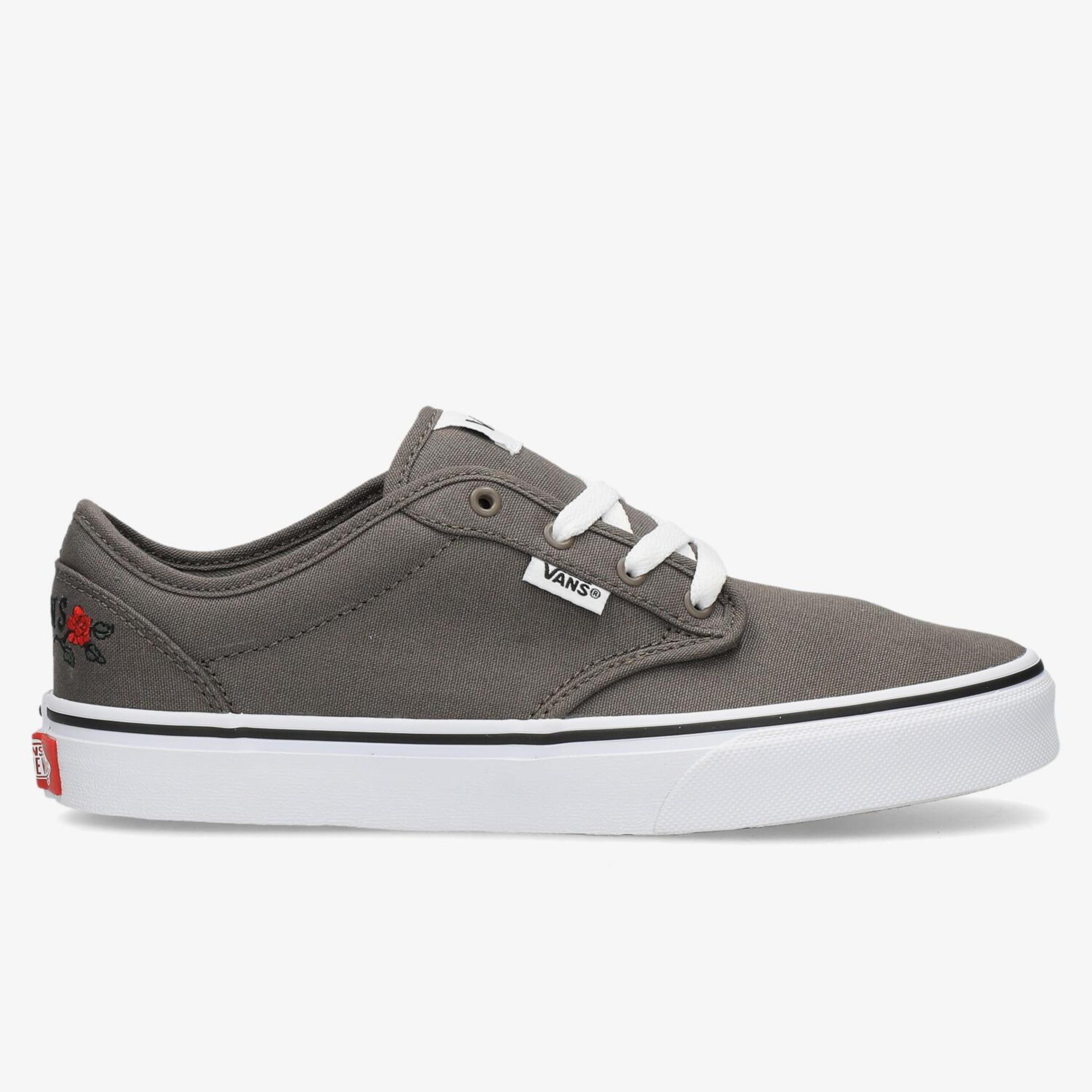 Vans Yt Atwood Embroidery - verde - Sapatilhas Lona Rapaz