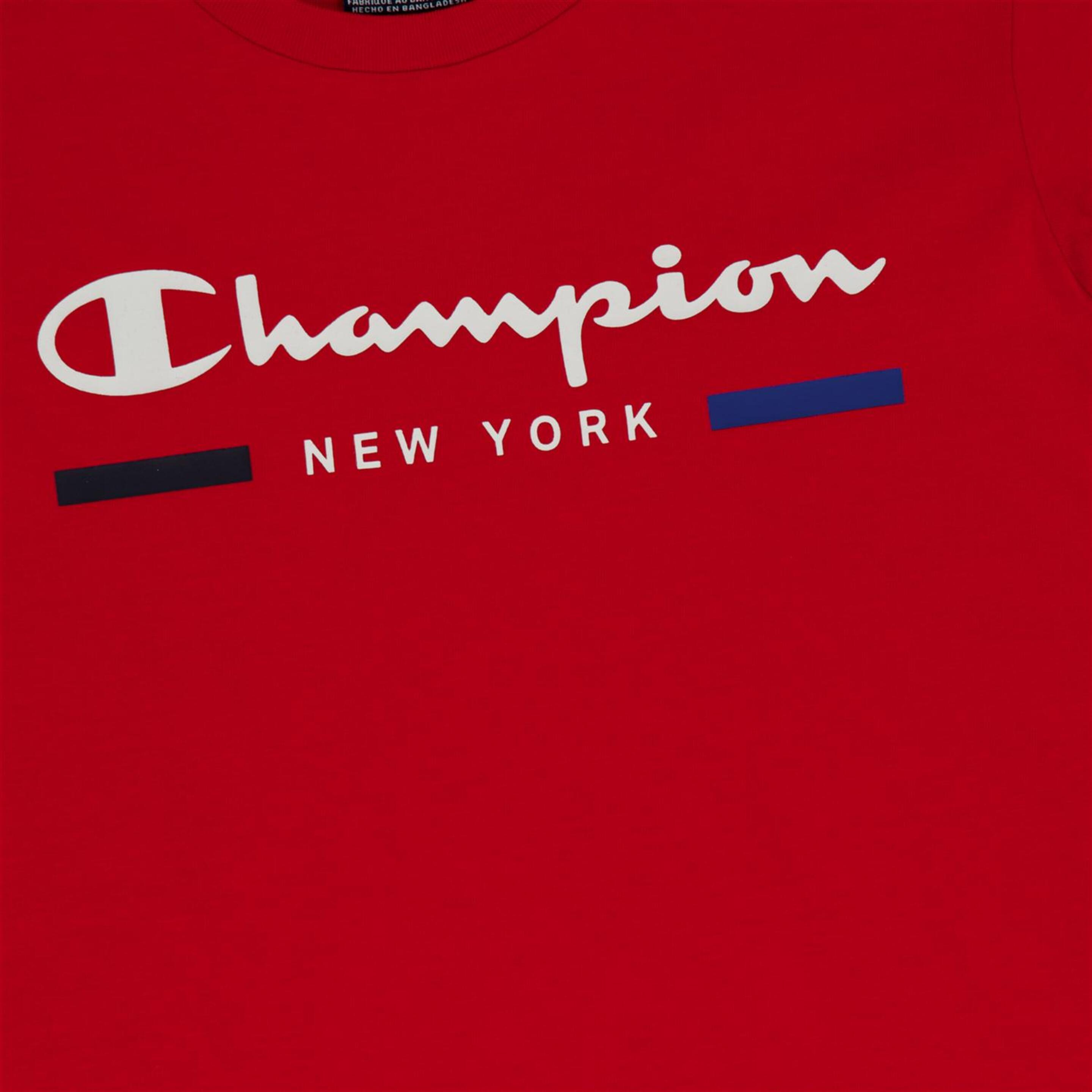 Champion Graphic Shop - Vermelho - T-shirt Rapaz | Sport Zone