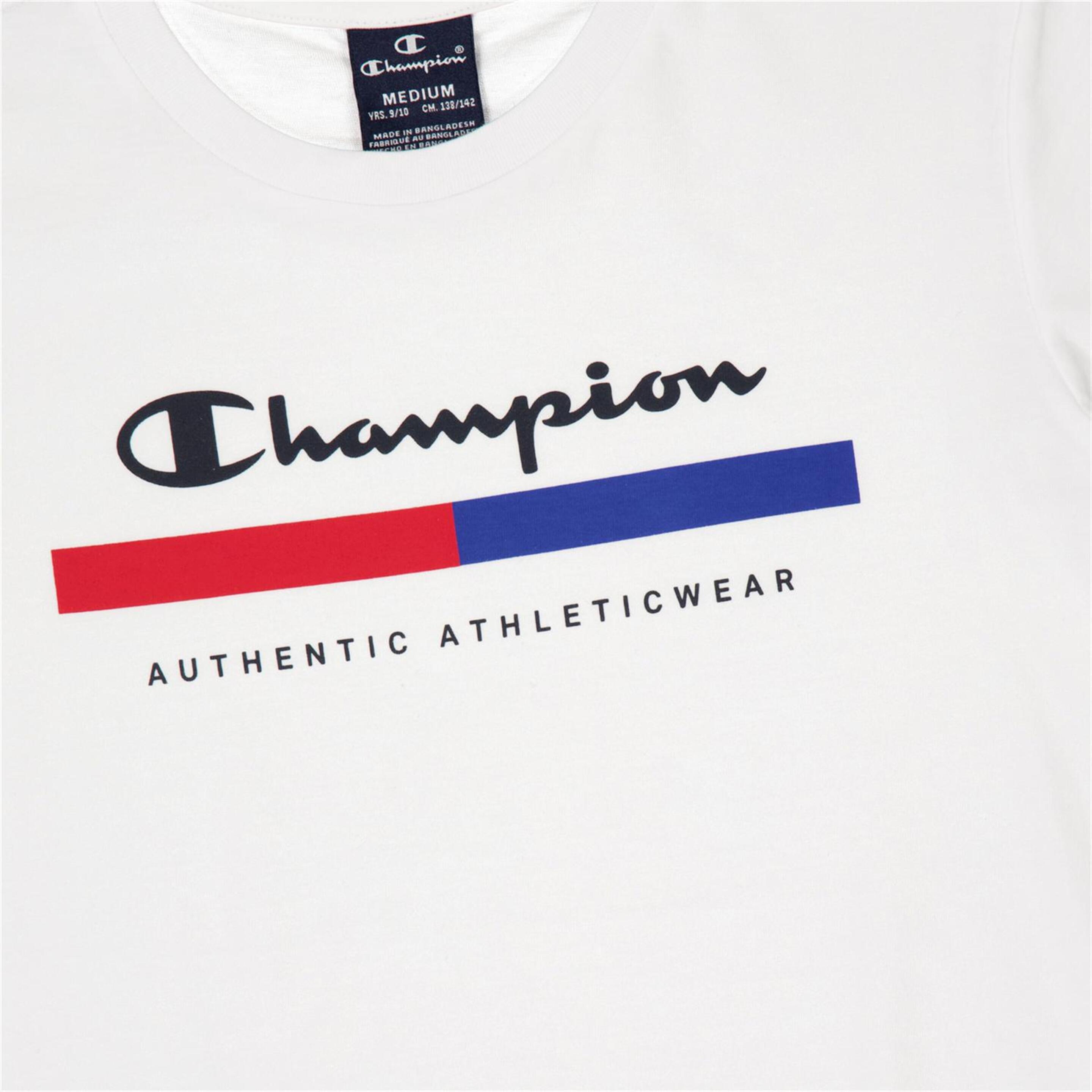 Champion Graphic Shop - Blanco - Camiseta Niño