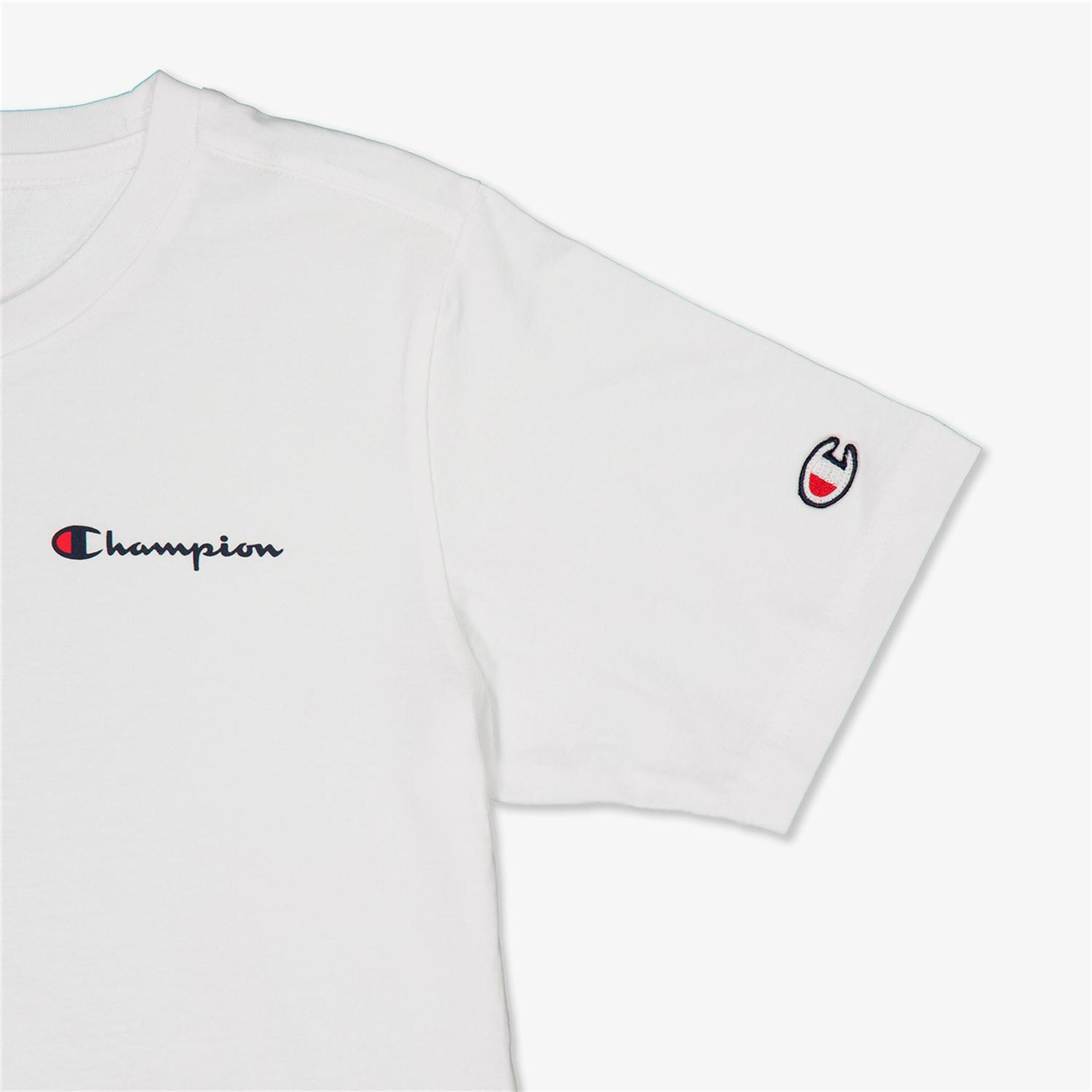 Camiseta Champion - Blanco - Camiseta Niño