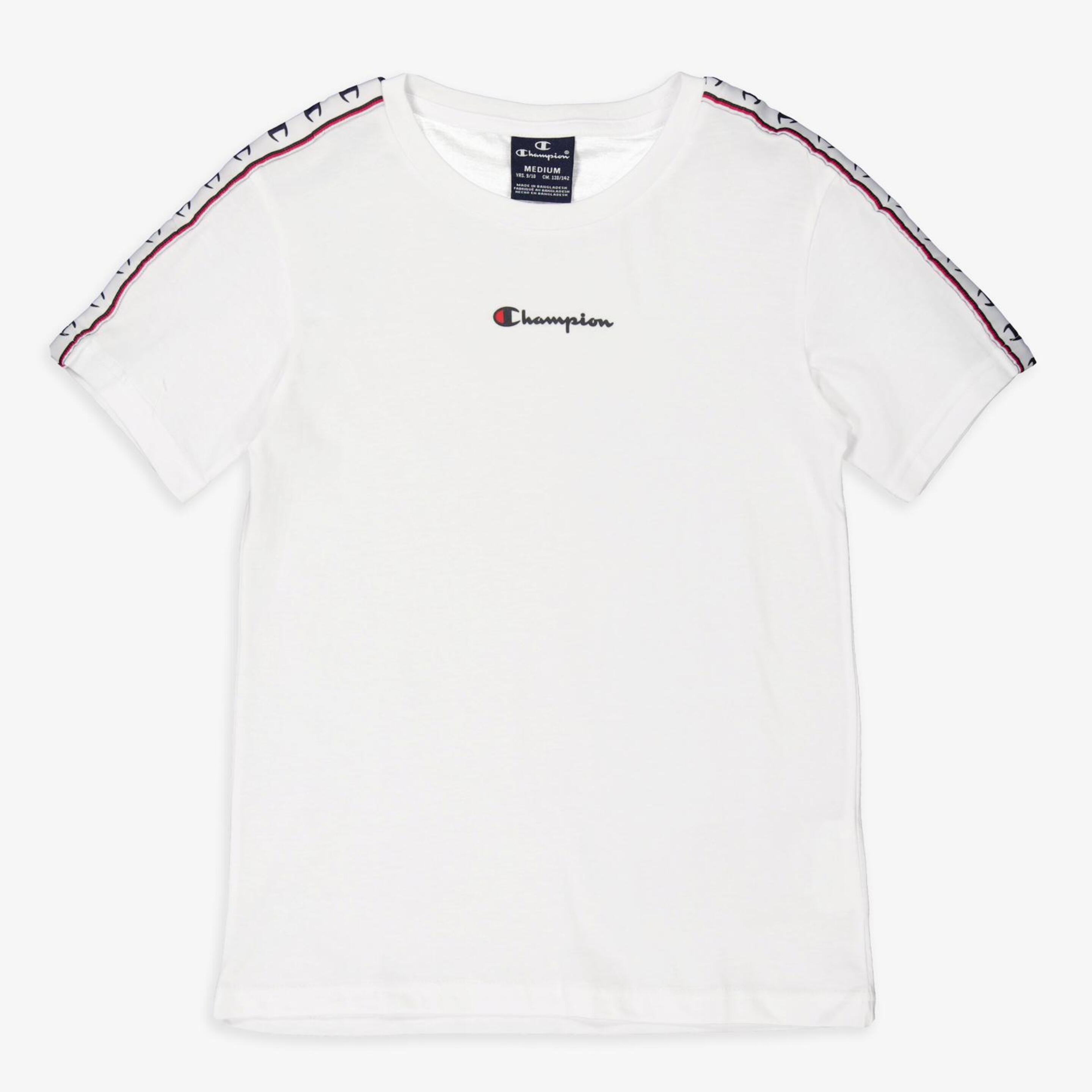 T-shirt Champion - blanco - T-shirt Rapaz