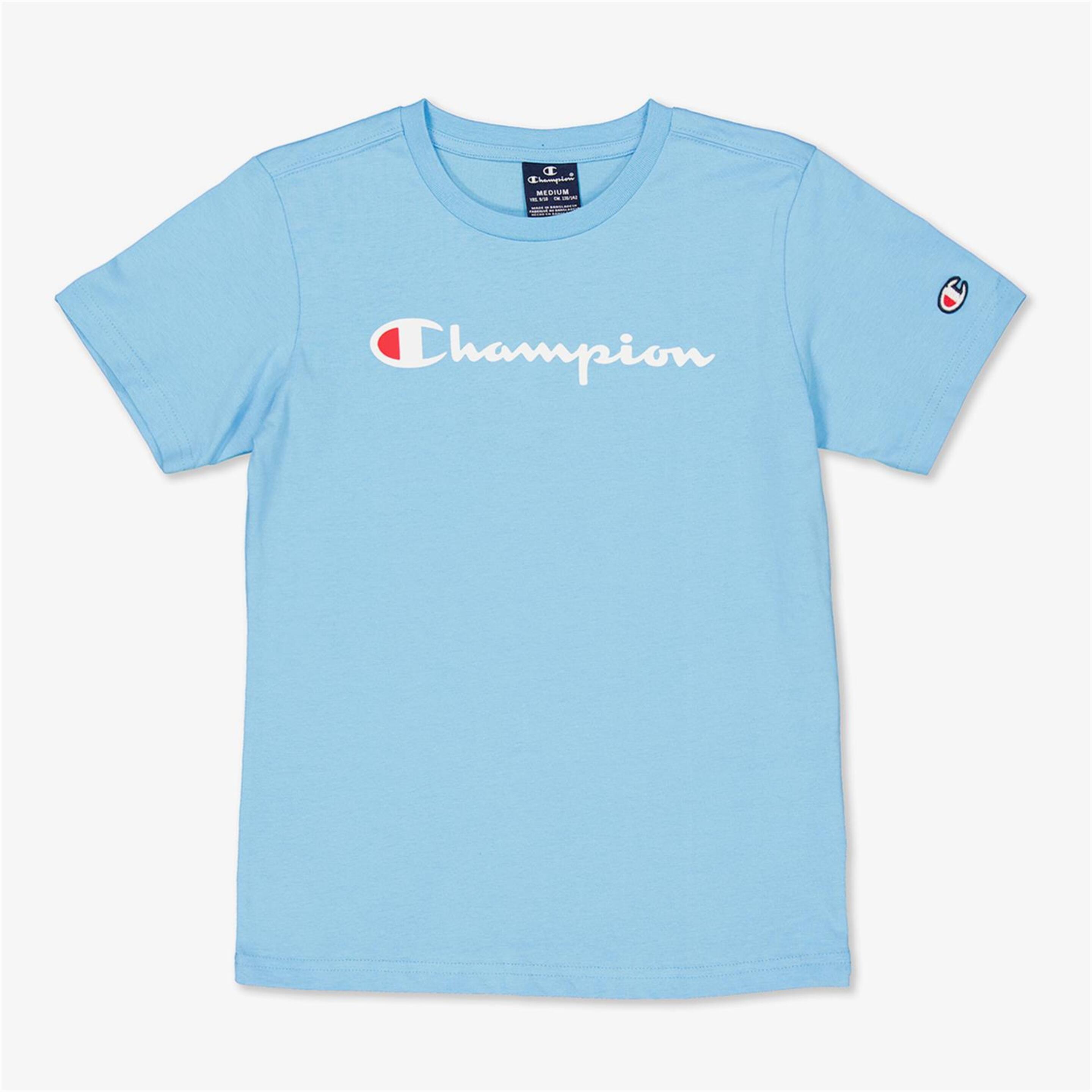 Camiseta Champion - azul - Camiseta Niño