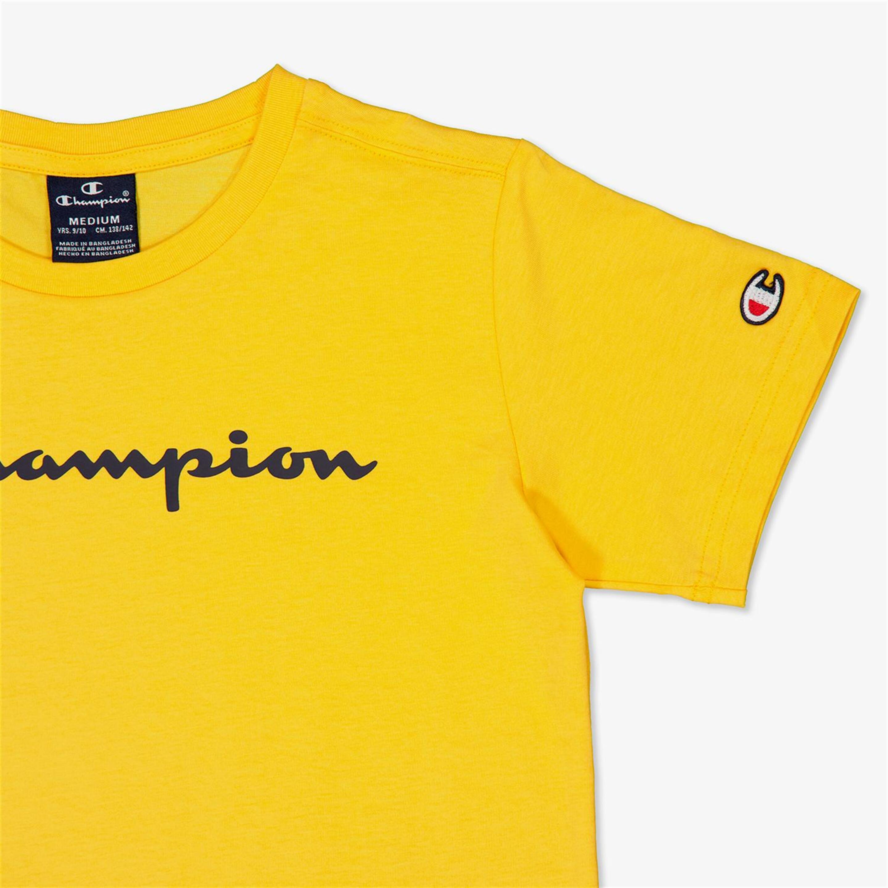 Camiseta Champion - Amarillo - Camiseta Niño
