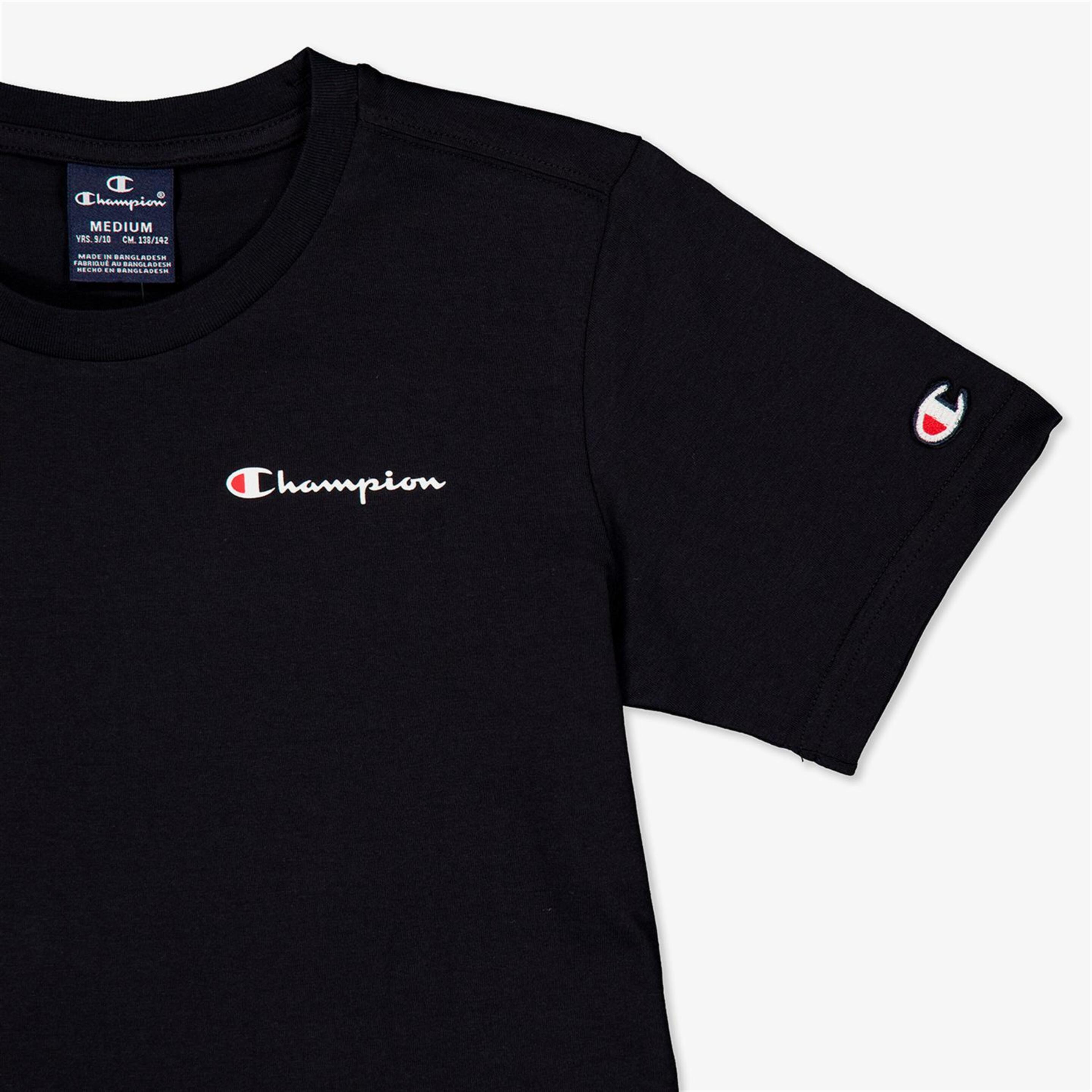 Camiseta Champion - Negro - Camiseta Niño