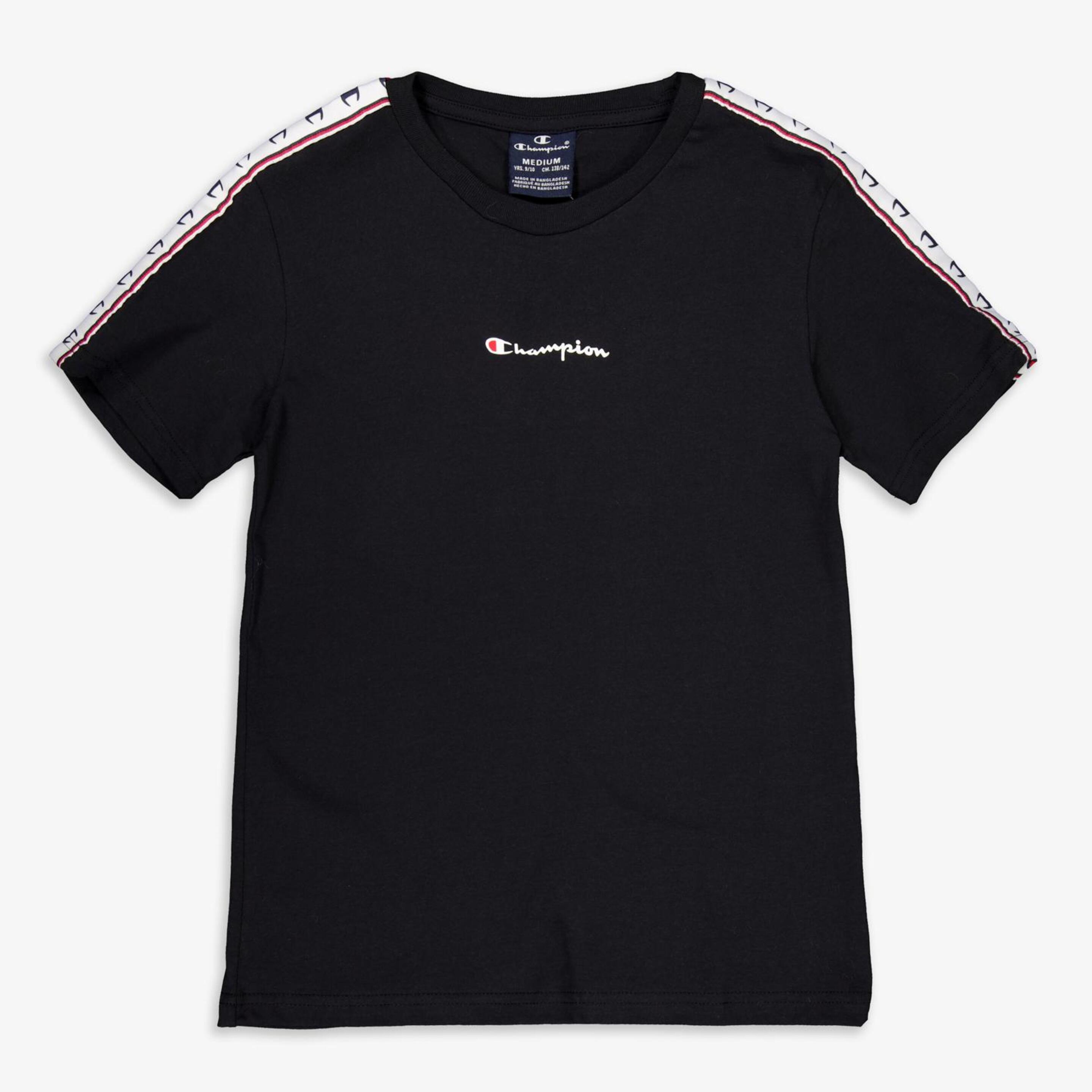 Camiseta Champion - negro - Camiseta Niño