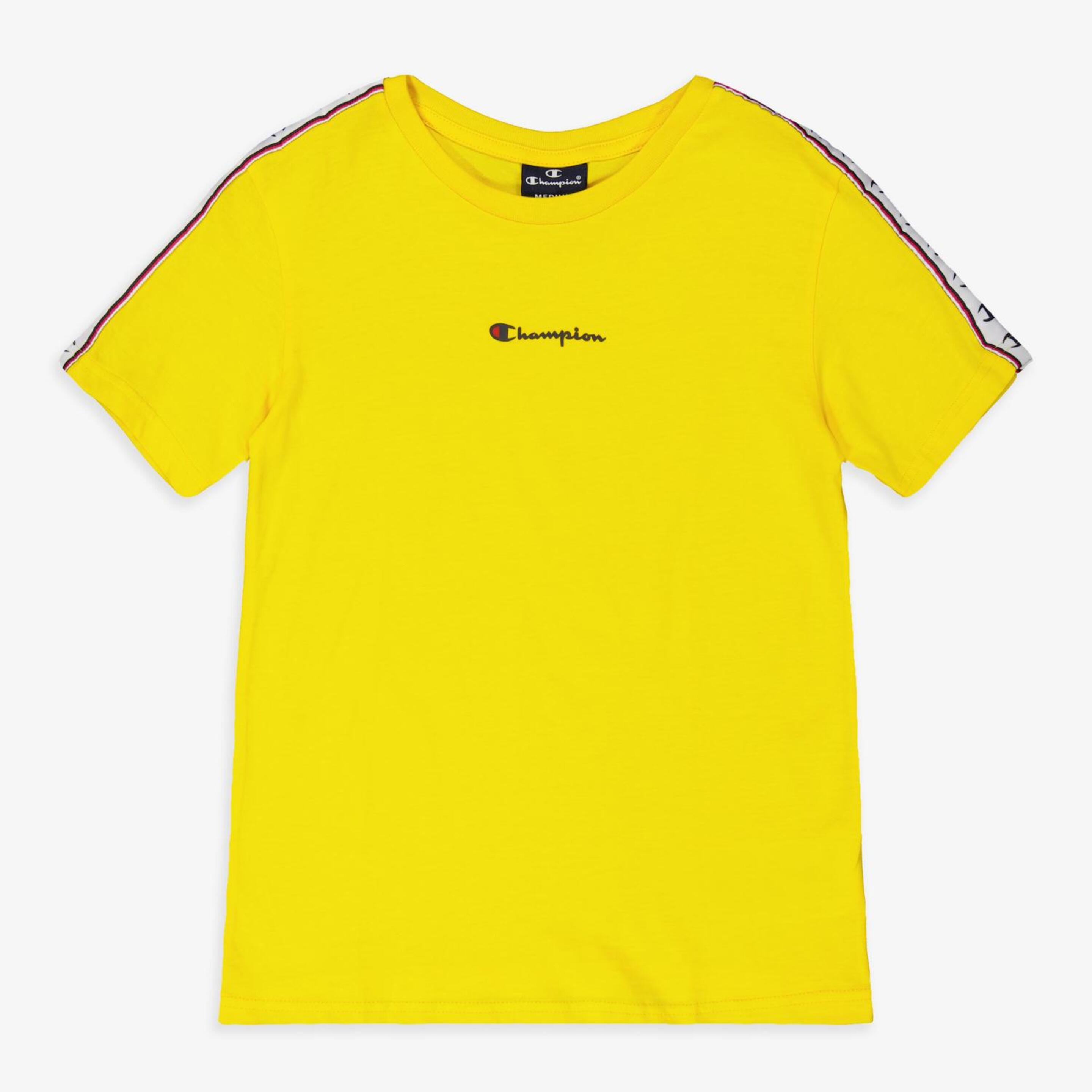 T-shirt Champion - amarillo - T-shirt Rapaz